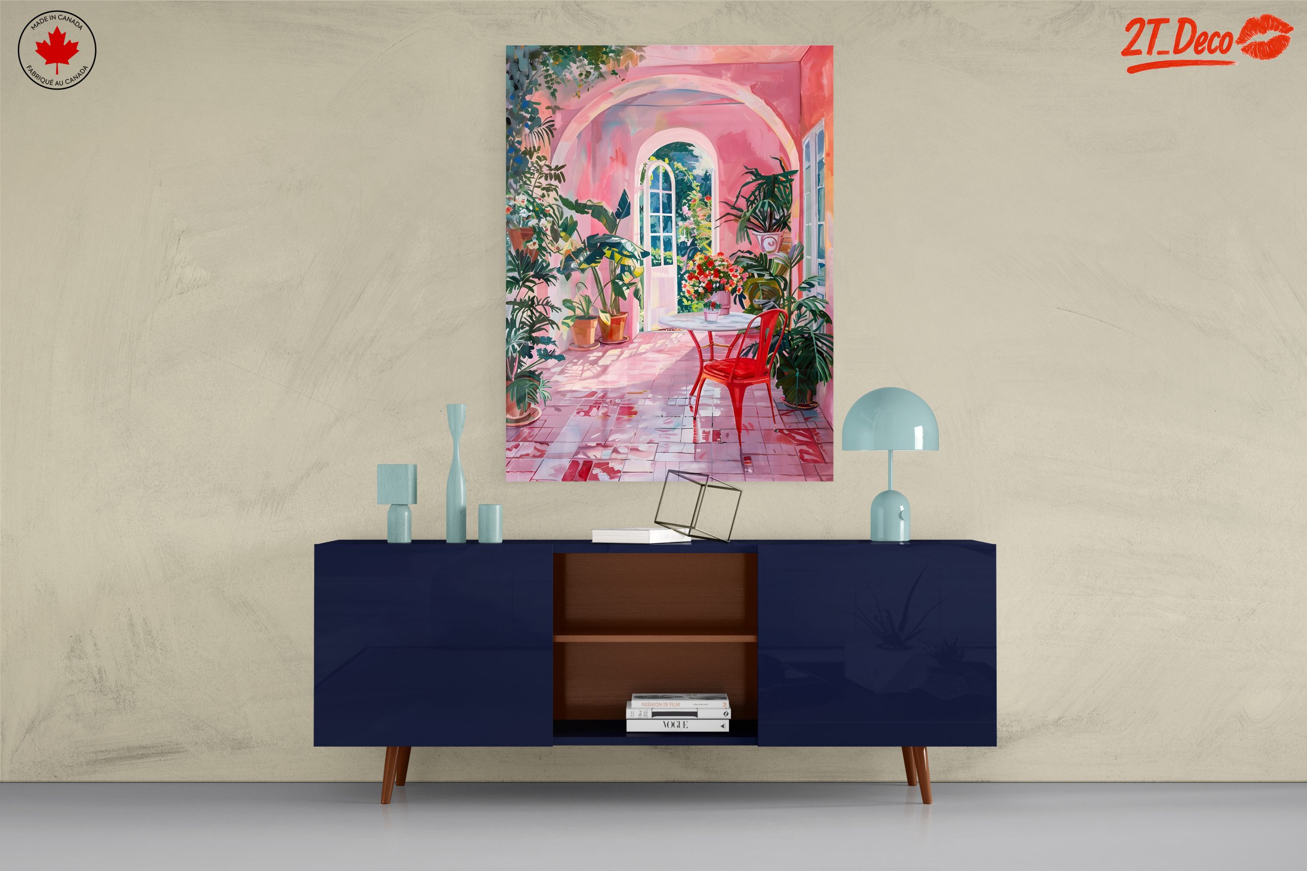 Vibrant Floral Indoor Composition - Image 8