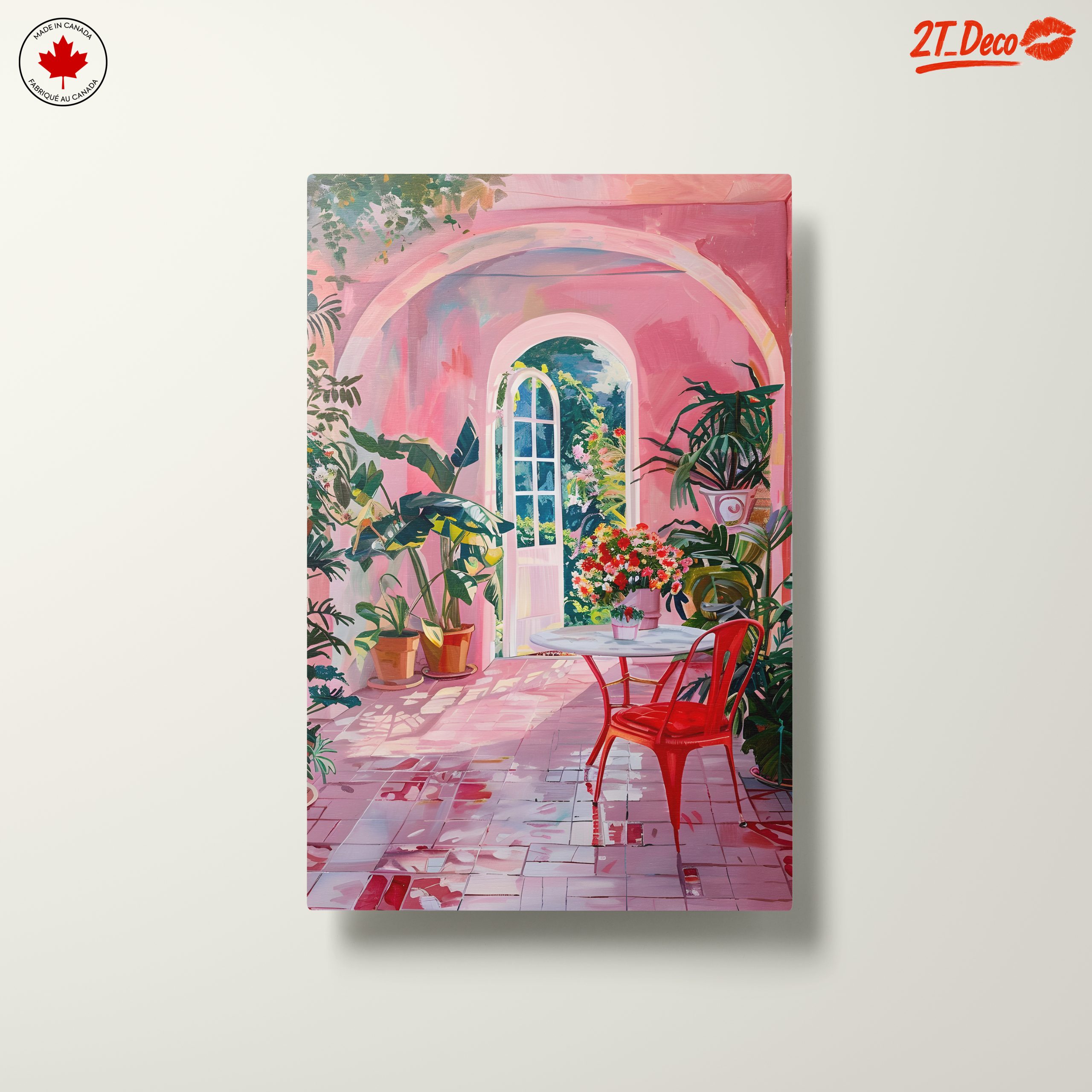 Vibrant Floral Indoor Composition - Image 10