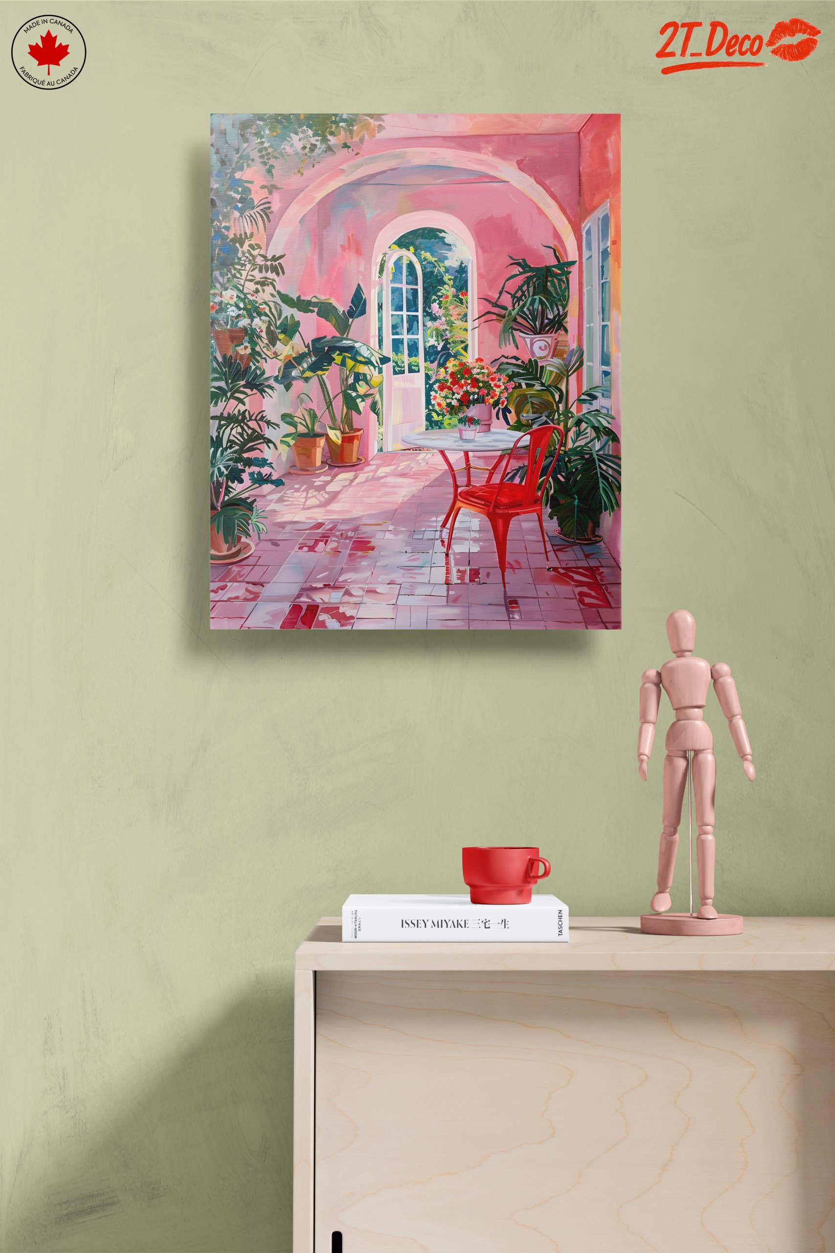 Vibrant Floral Indoor Composition - Image 14