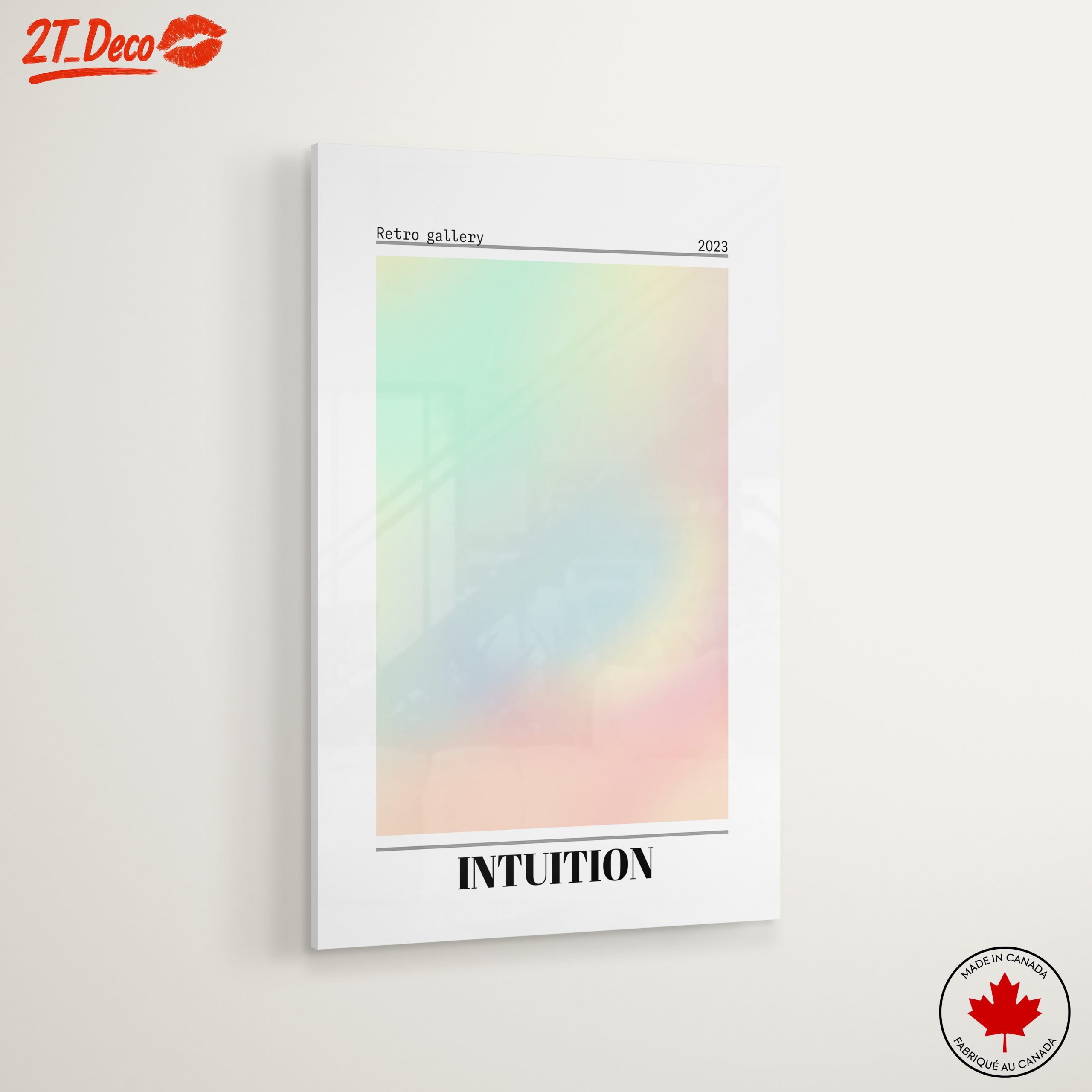 Soft Abstract Art in Pastel Shades - Image 6