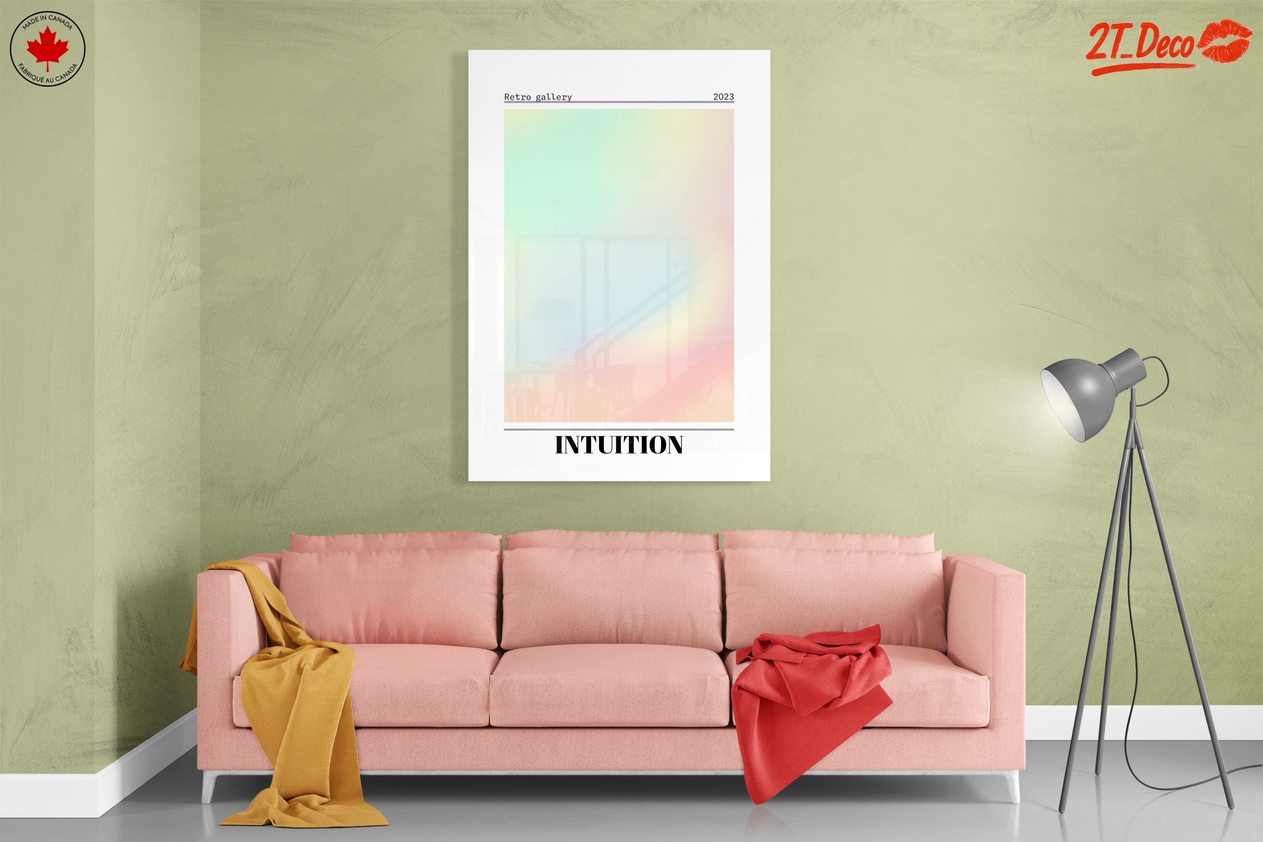 Soft Abstract Art in Pastel Shades - Image 7