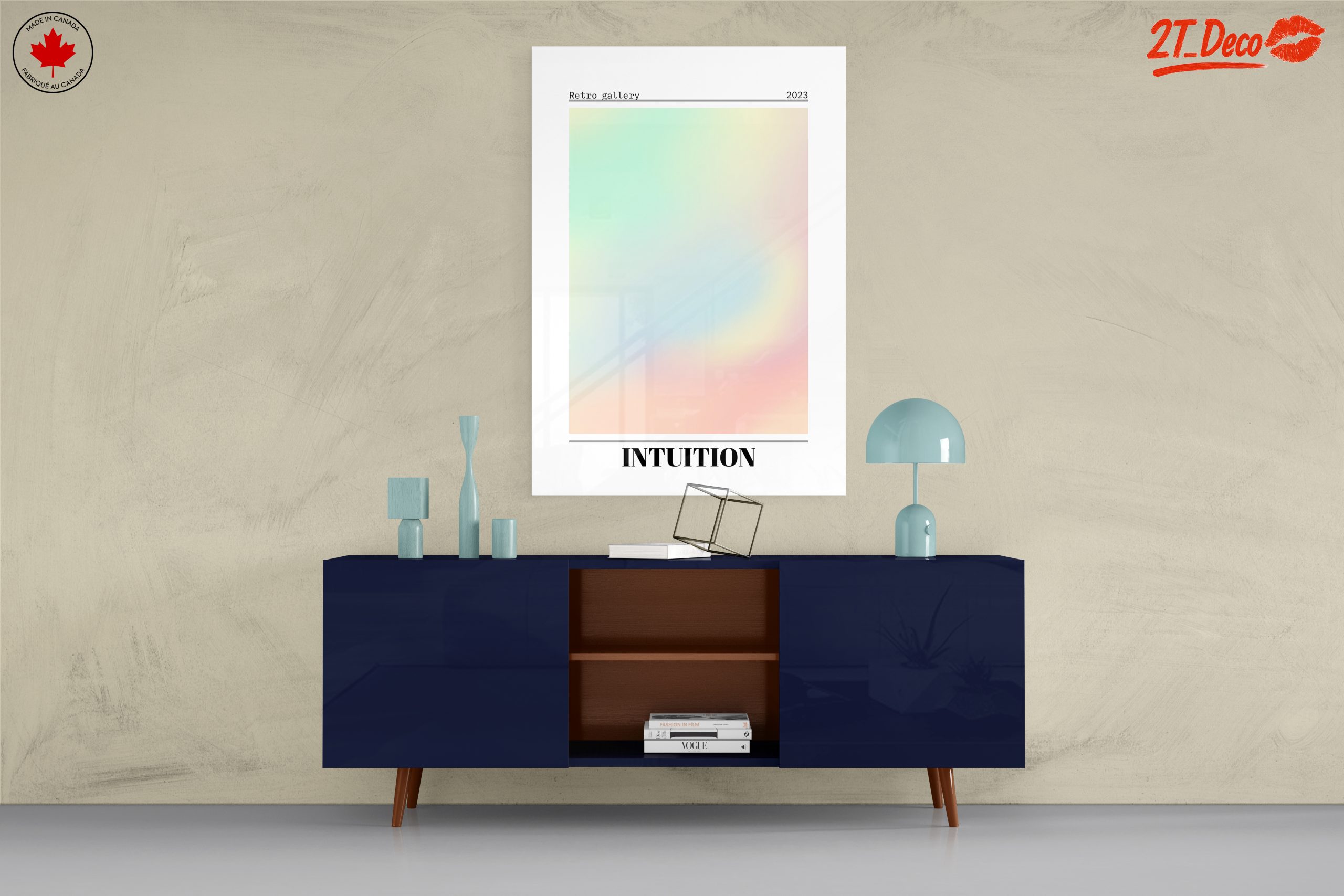 Soft Abstract Art in Pastel Shades - Image 8