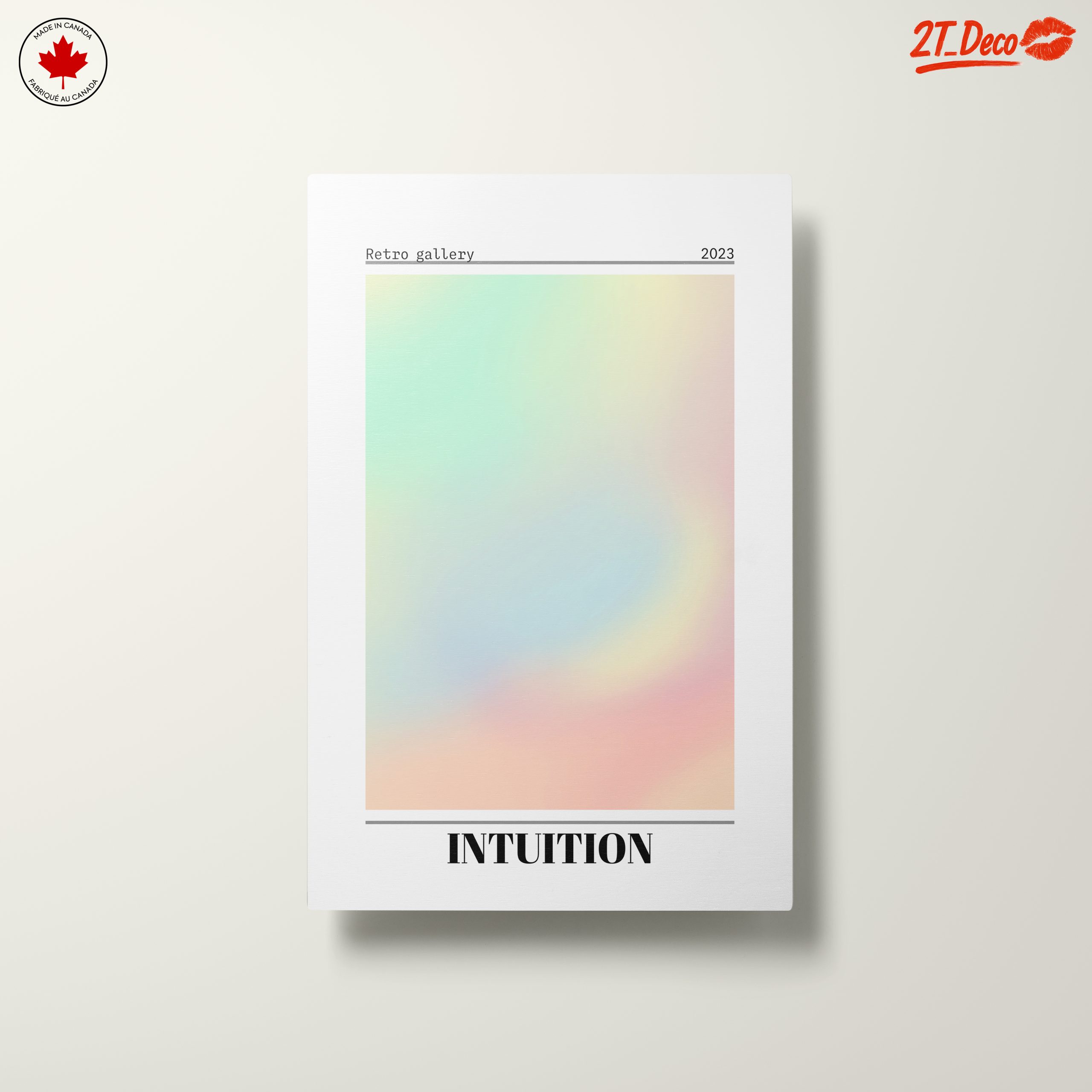 Soft Abstract Art in Pastel Shades - Image 10