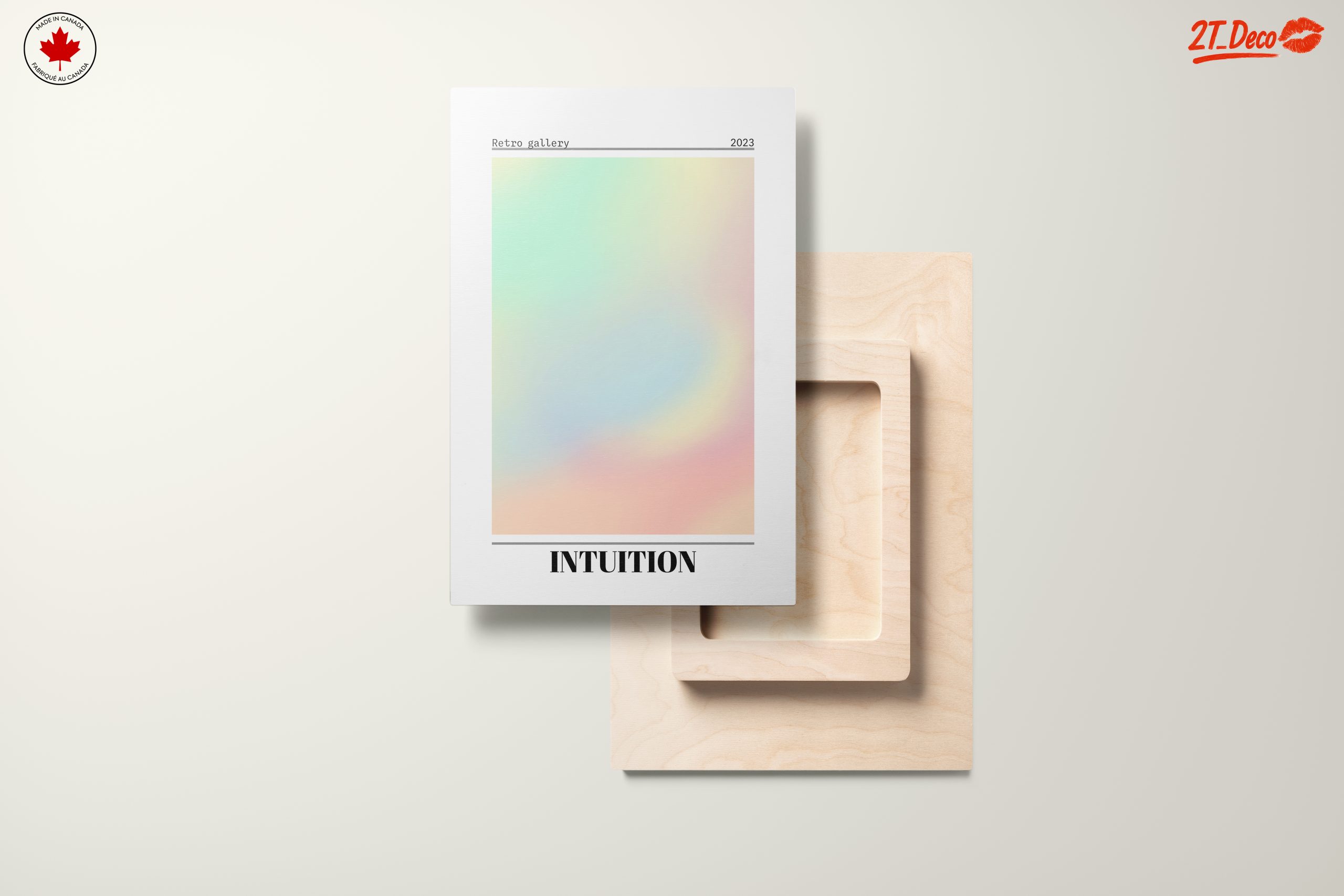 Soft Abstract Art in Pastel Shades - Image 11