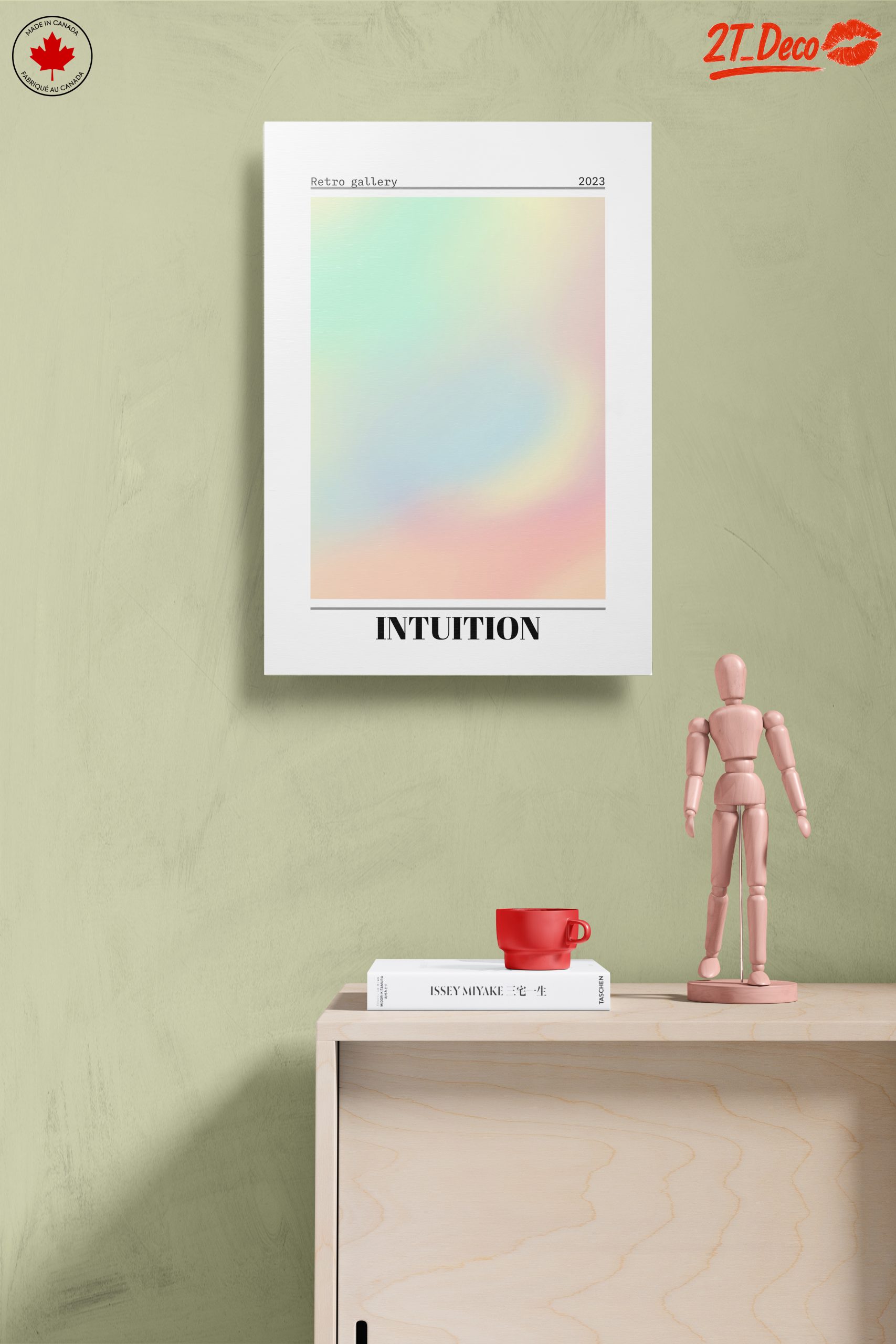 Soft Abstract Art in Pastel Shades - Image 14