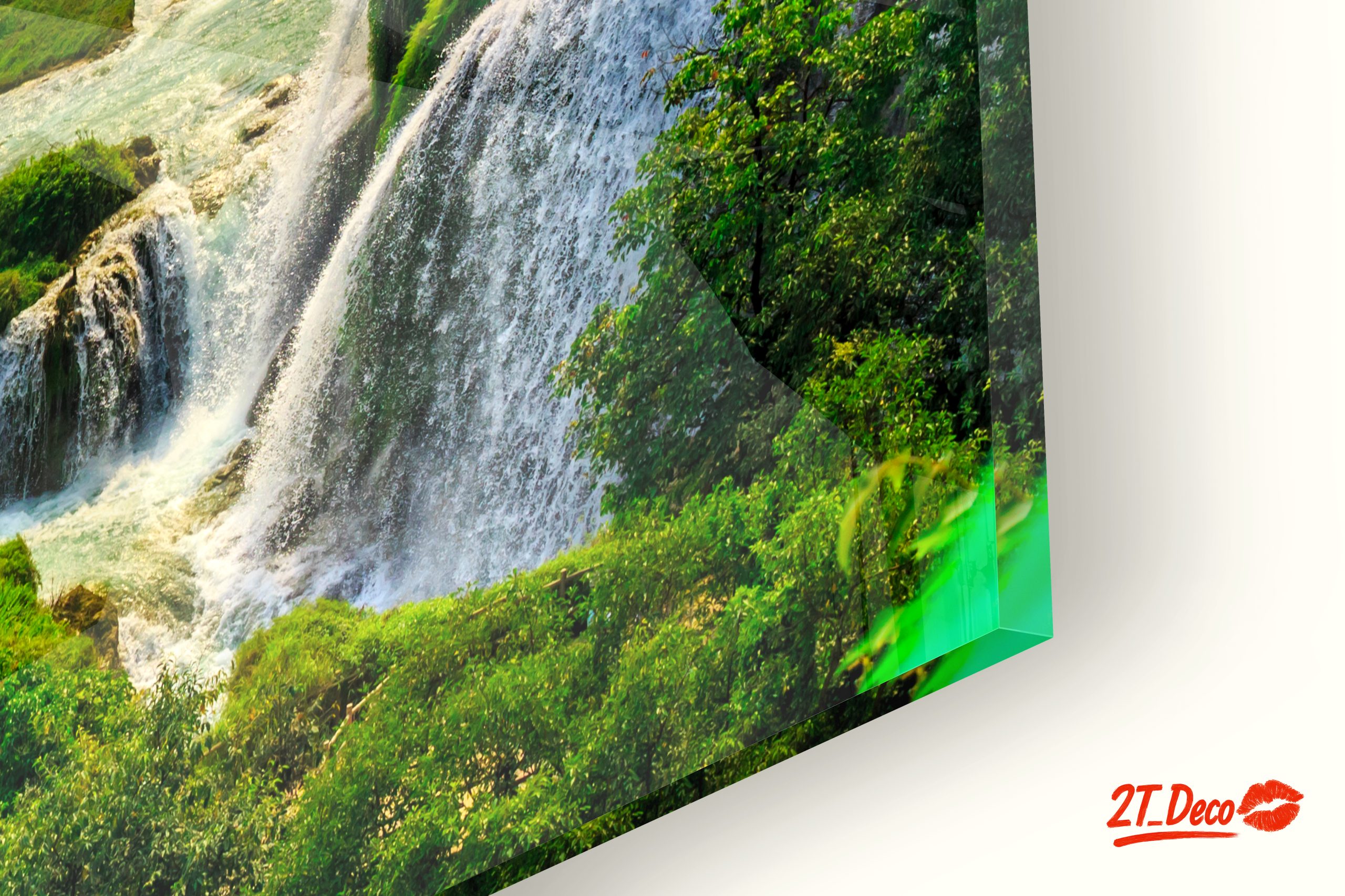 Serene Waterfall in Lush Greenery 2 - Image 9