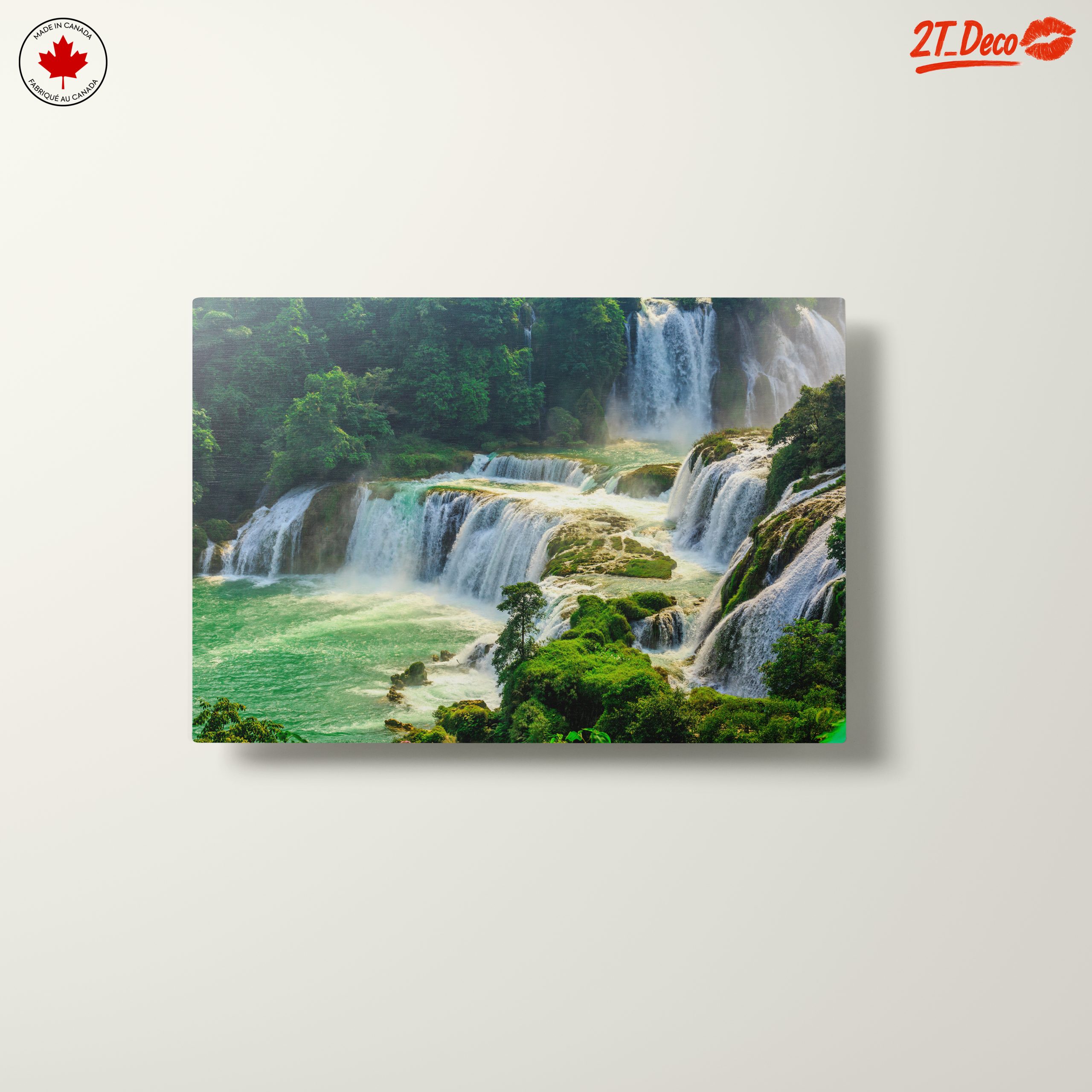 Serene Waterfall in Lush Greenery 2 - Image 10