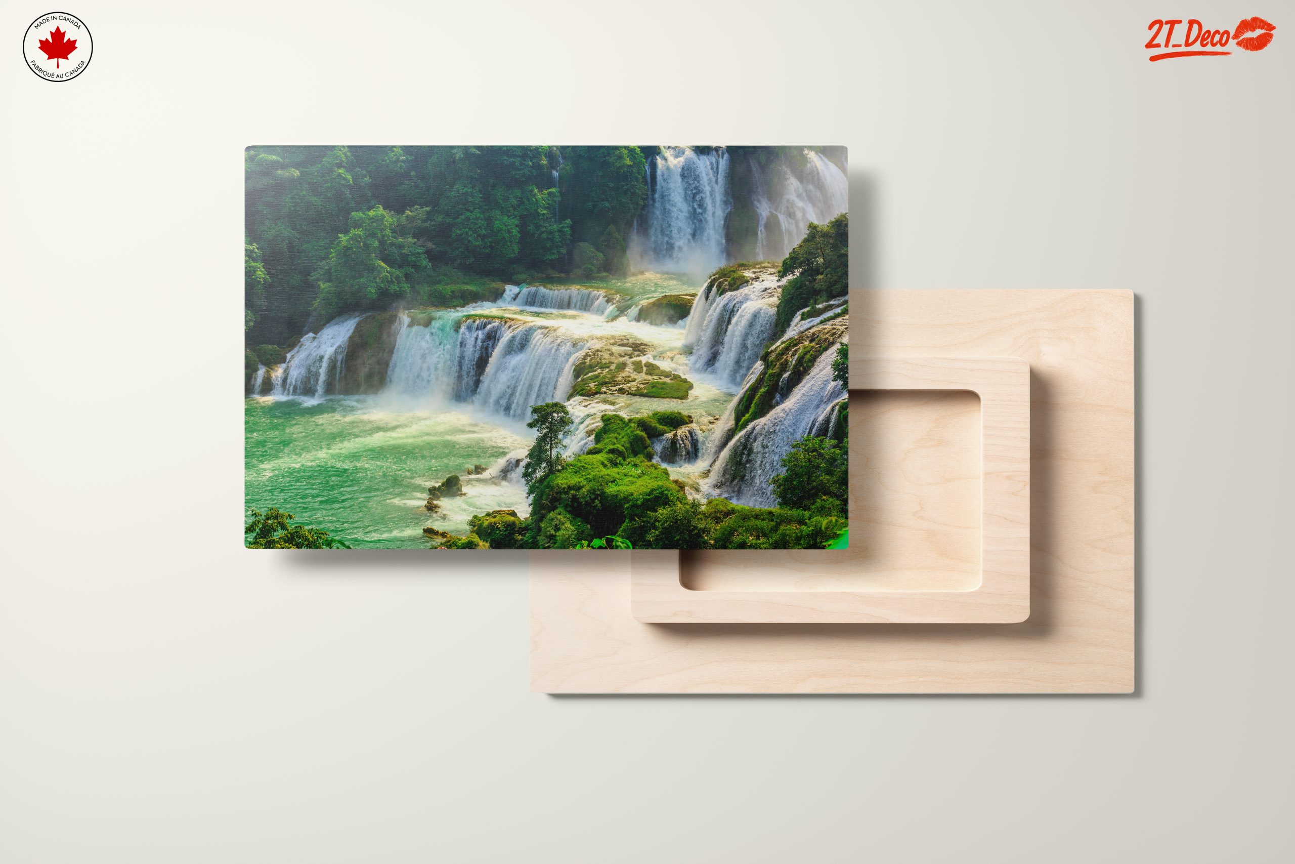 Serene Waterfall in Lush Greenery 2 - Image 11