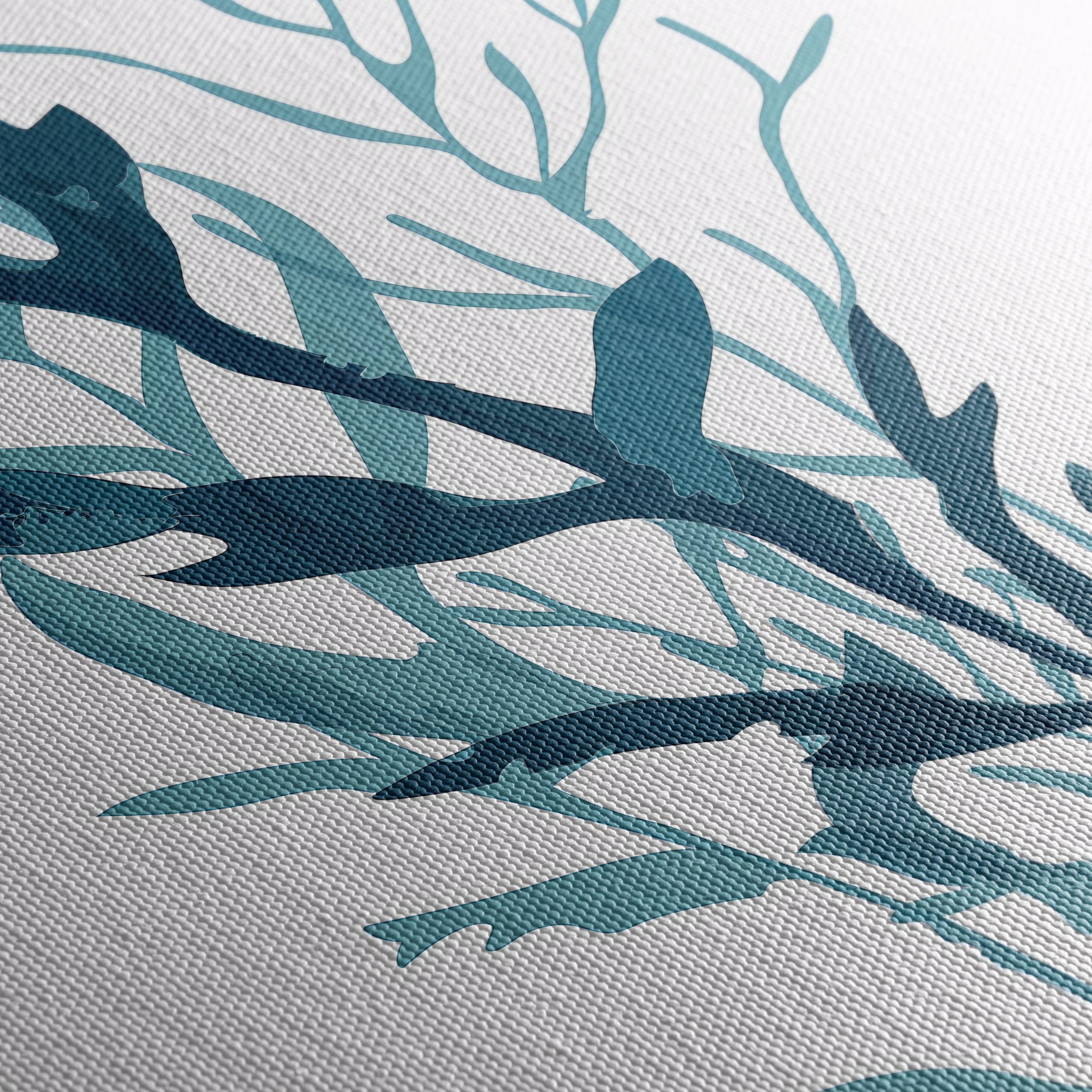 Stylized Botanical Abstract Art - Image 5