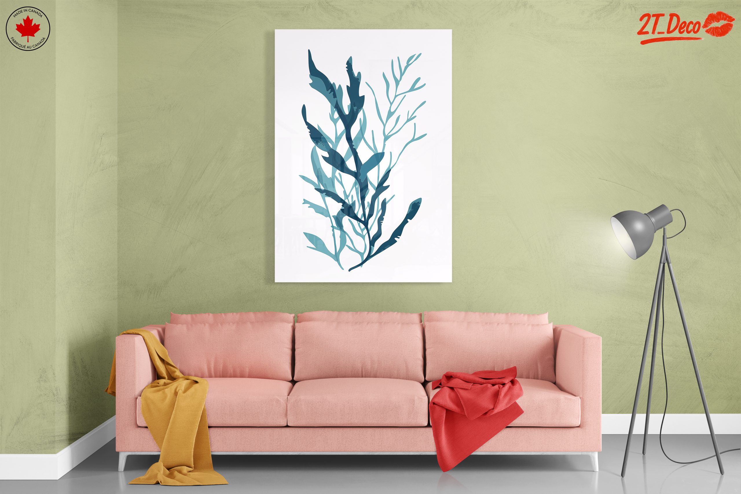 Stylized Botanical Abstract Art - Image 7