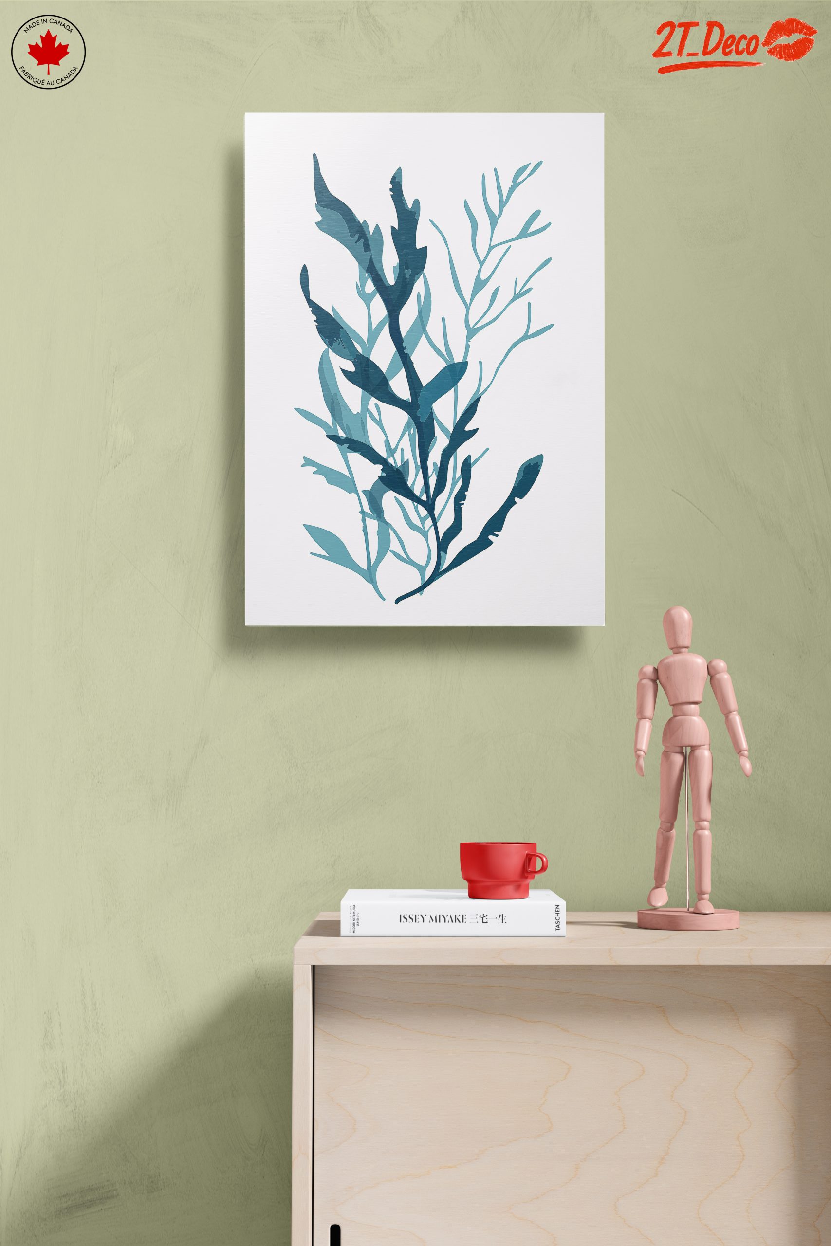 Stylized Botanical Abstract Art - Image 14