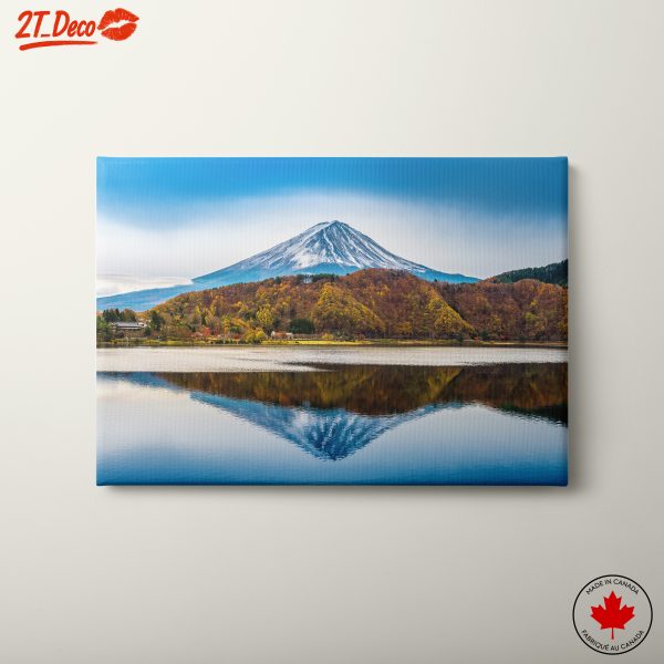 Mount Fuji Landscape Reflection