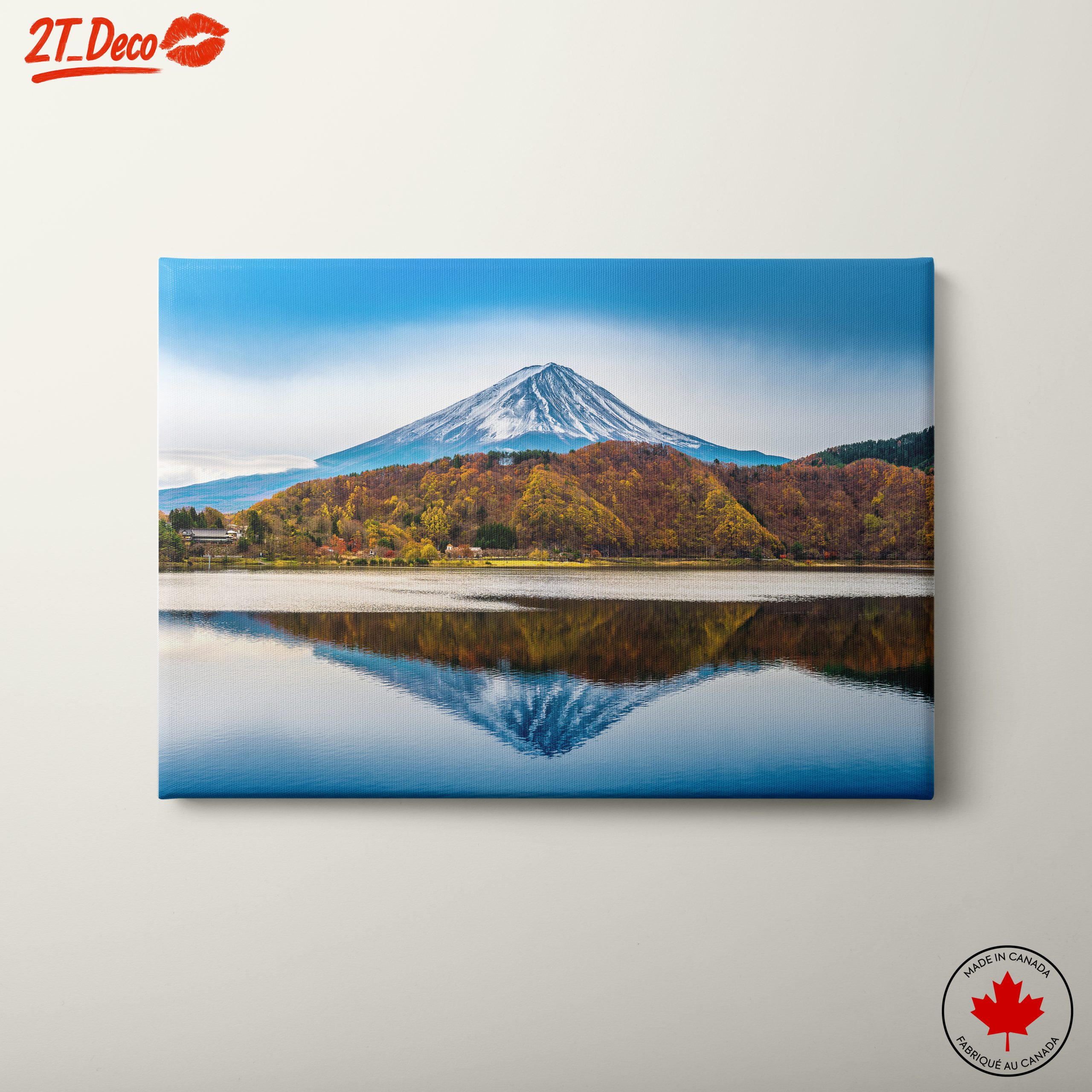 Mount Fuji Landscape Reflection