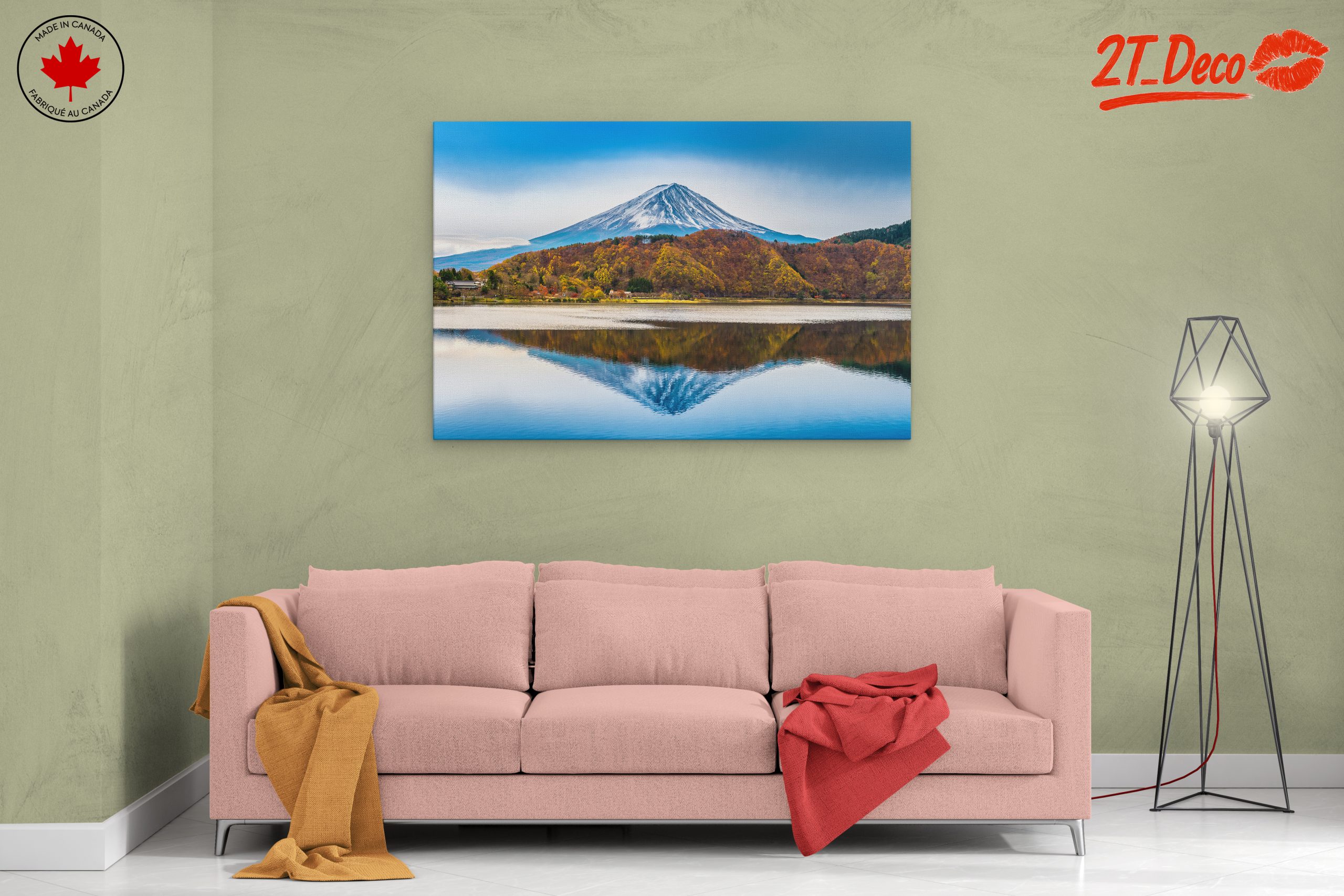 Mount Fuji Landscape Reflection - Image 2