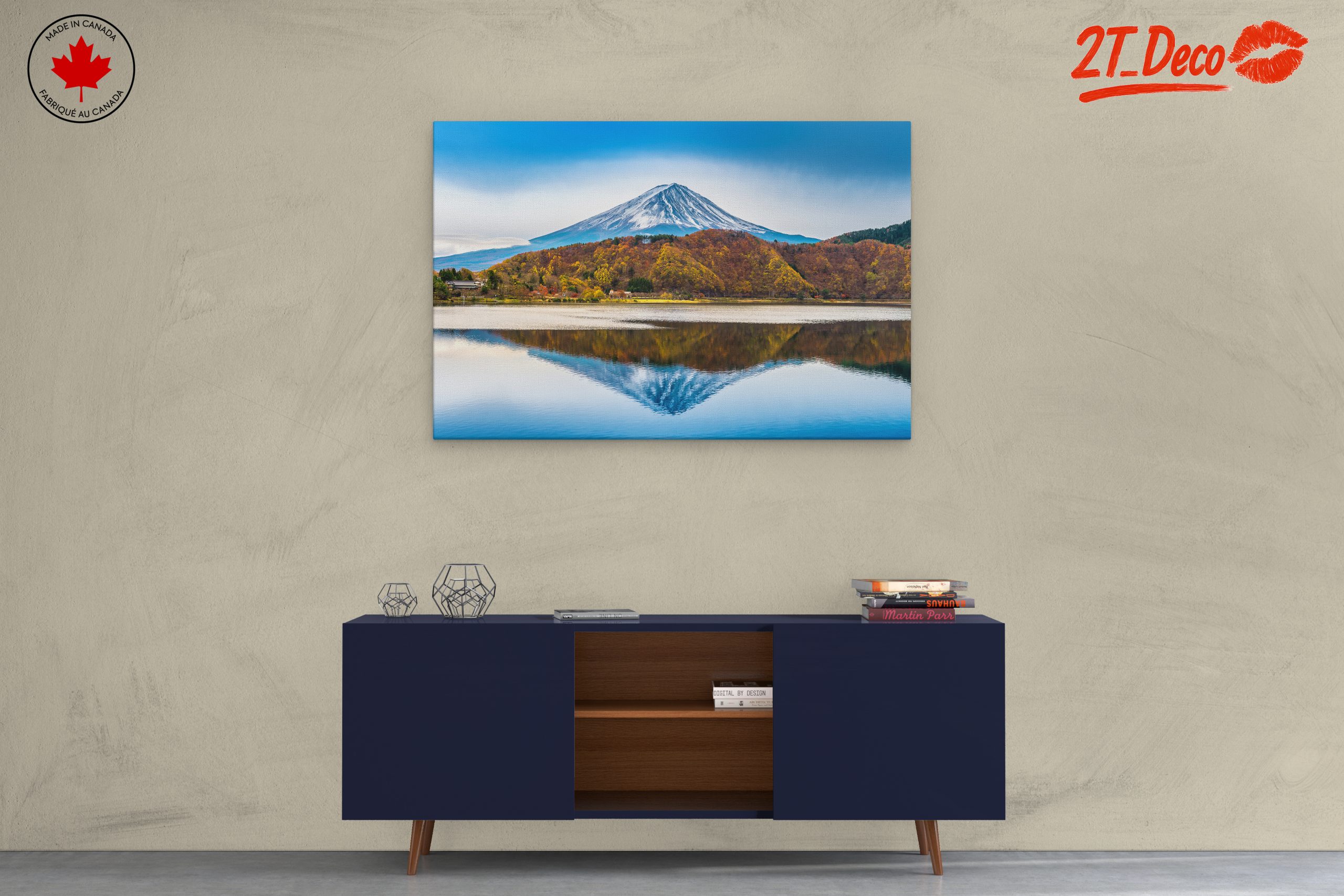 Mount Fuji Landscape Reflection - Image 3