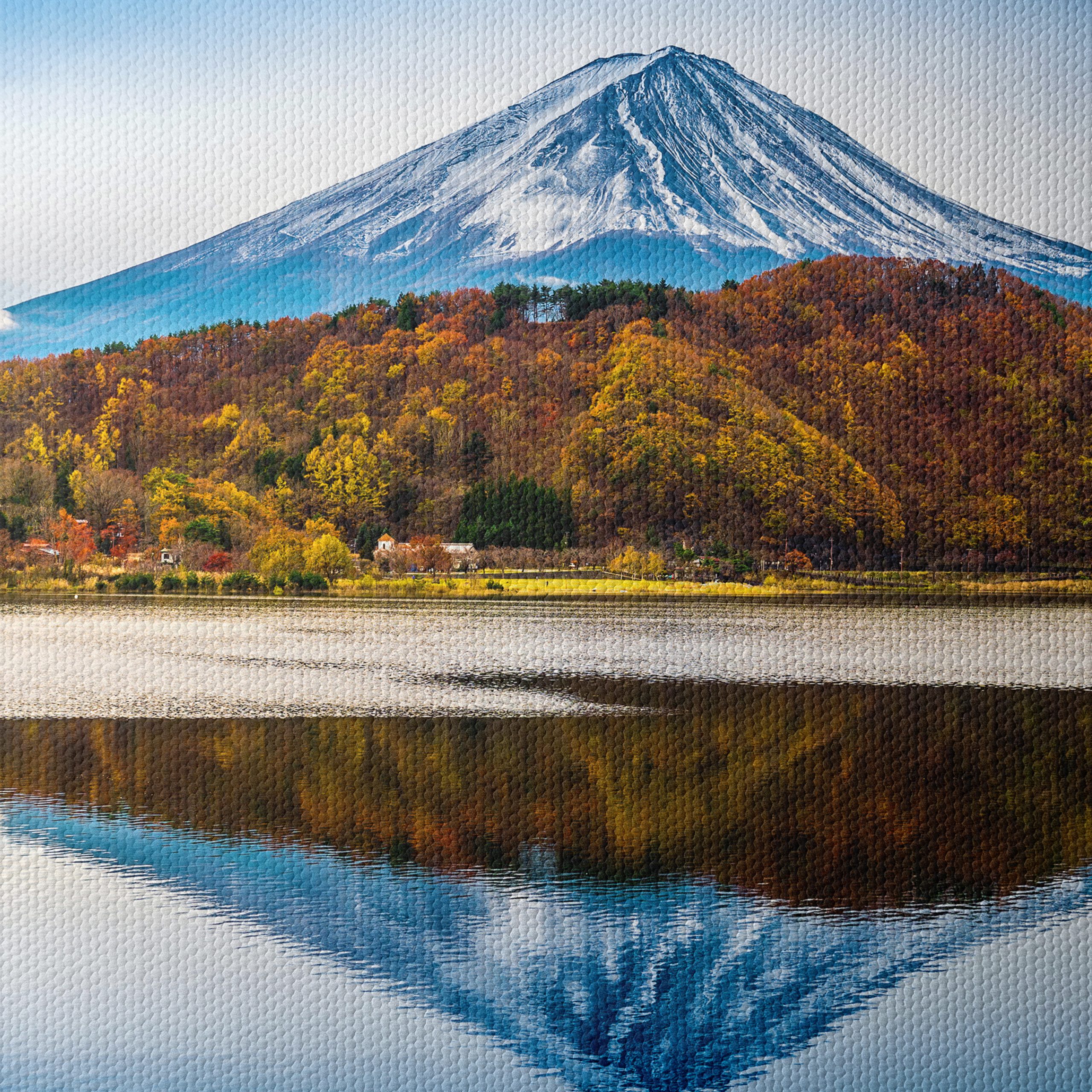 Mount Fuji Landscape Reflection - Image 4