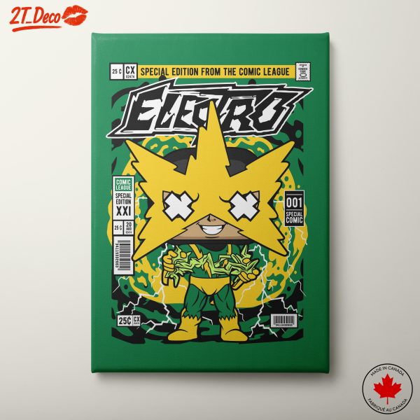 Exciting DC Comics Electro Character Art