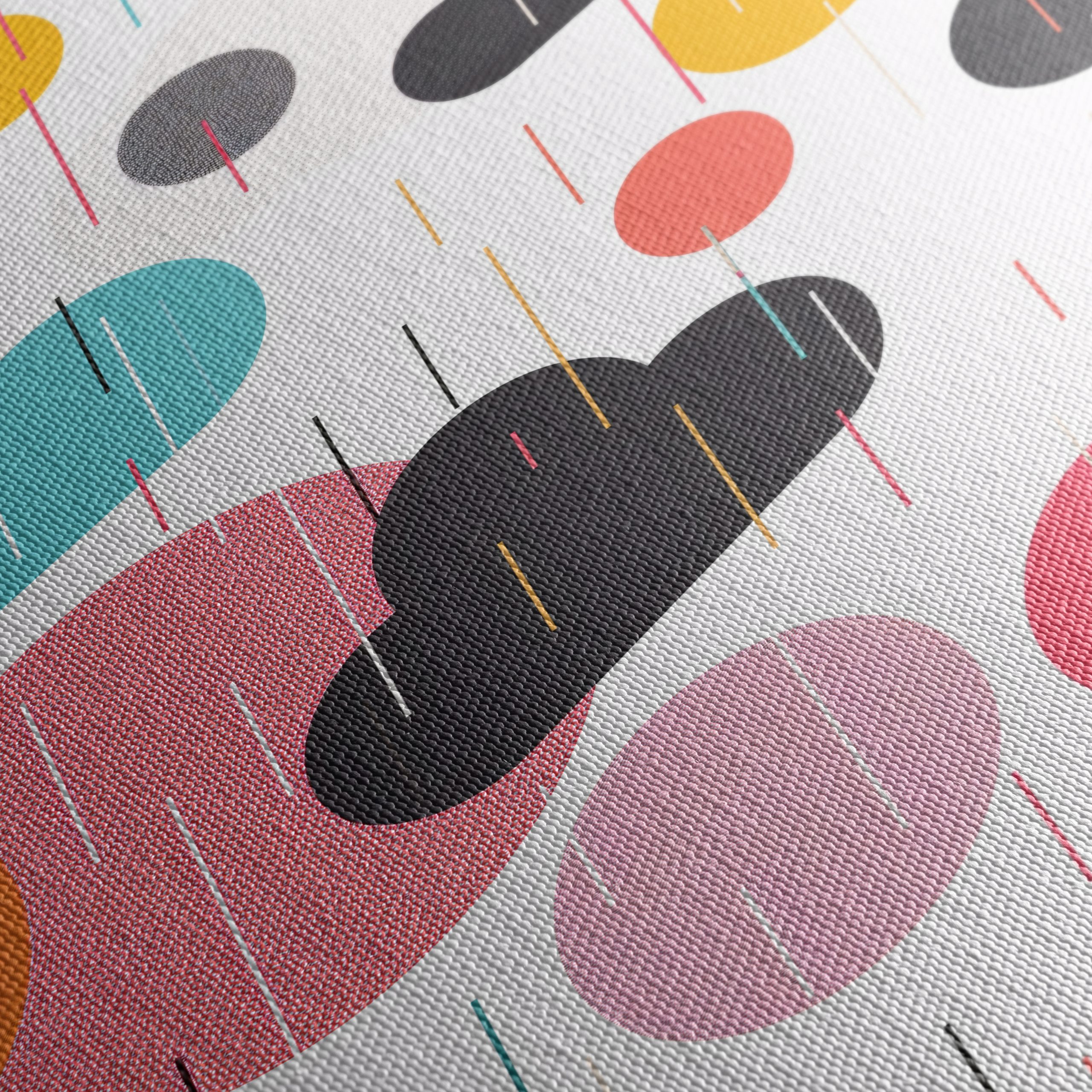 Colorful Abstract Cloud Design for Modern Decor - Image 5