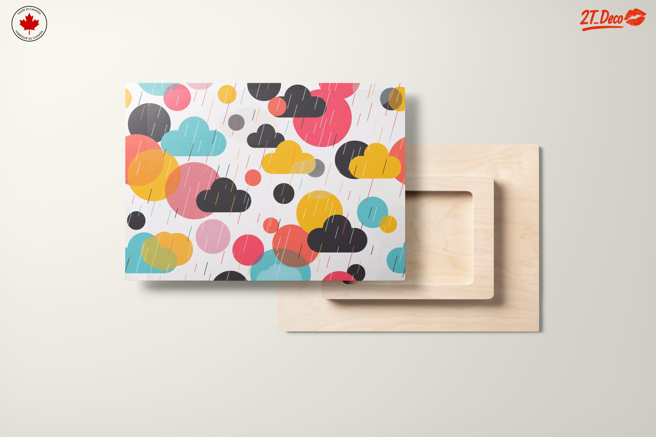 Colorful Abstract Cloud Design for Modern Decor - Image 11