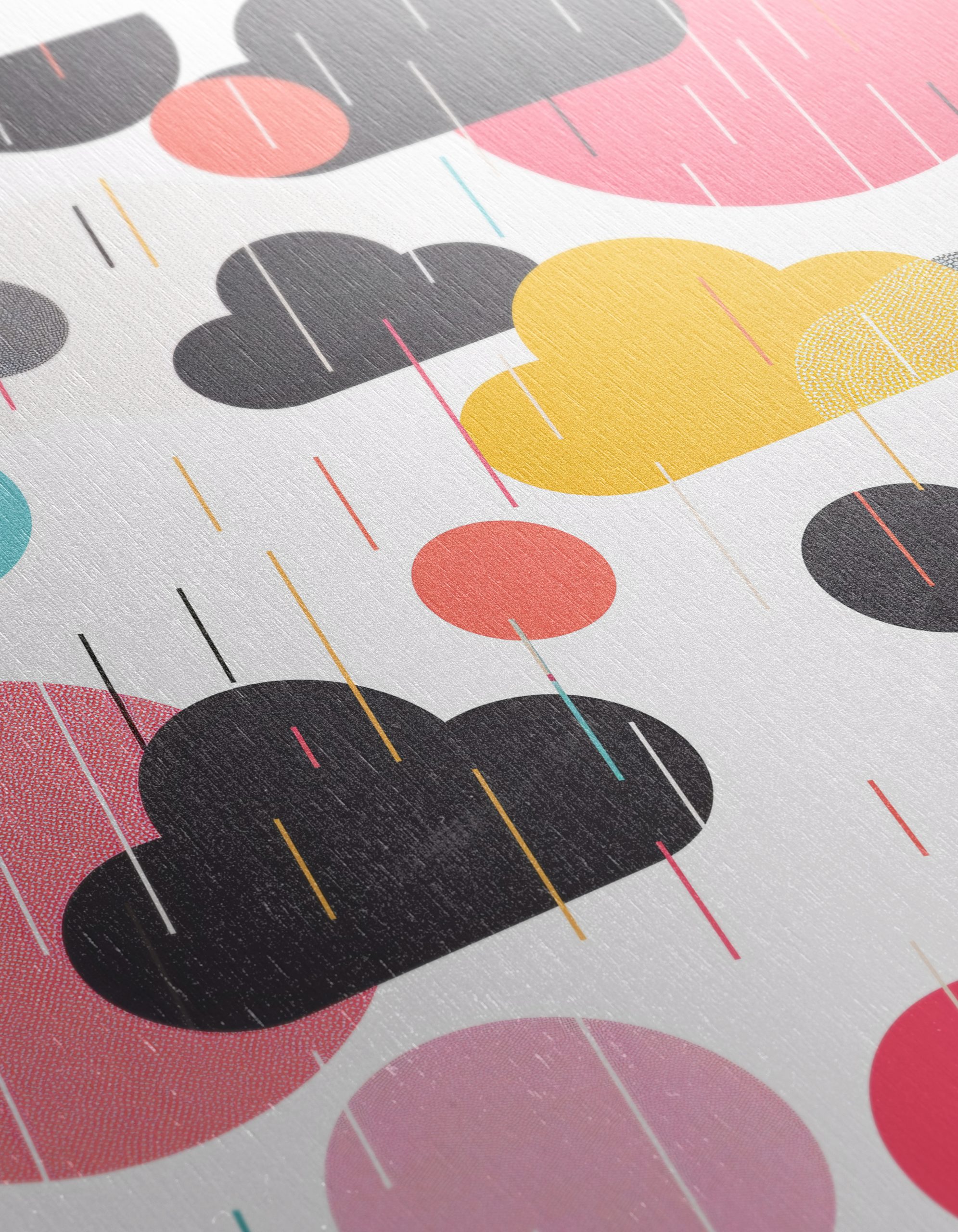 Colorful Abstract Cloud Design for Modern Decor - Image 12