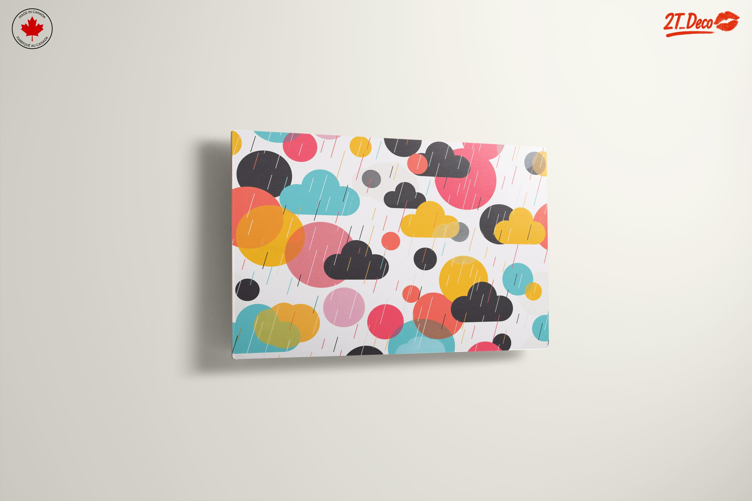 Colorful Abstract Cloud Design for Modern Decor - Image 13