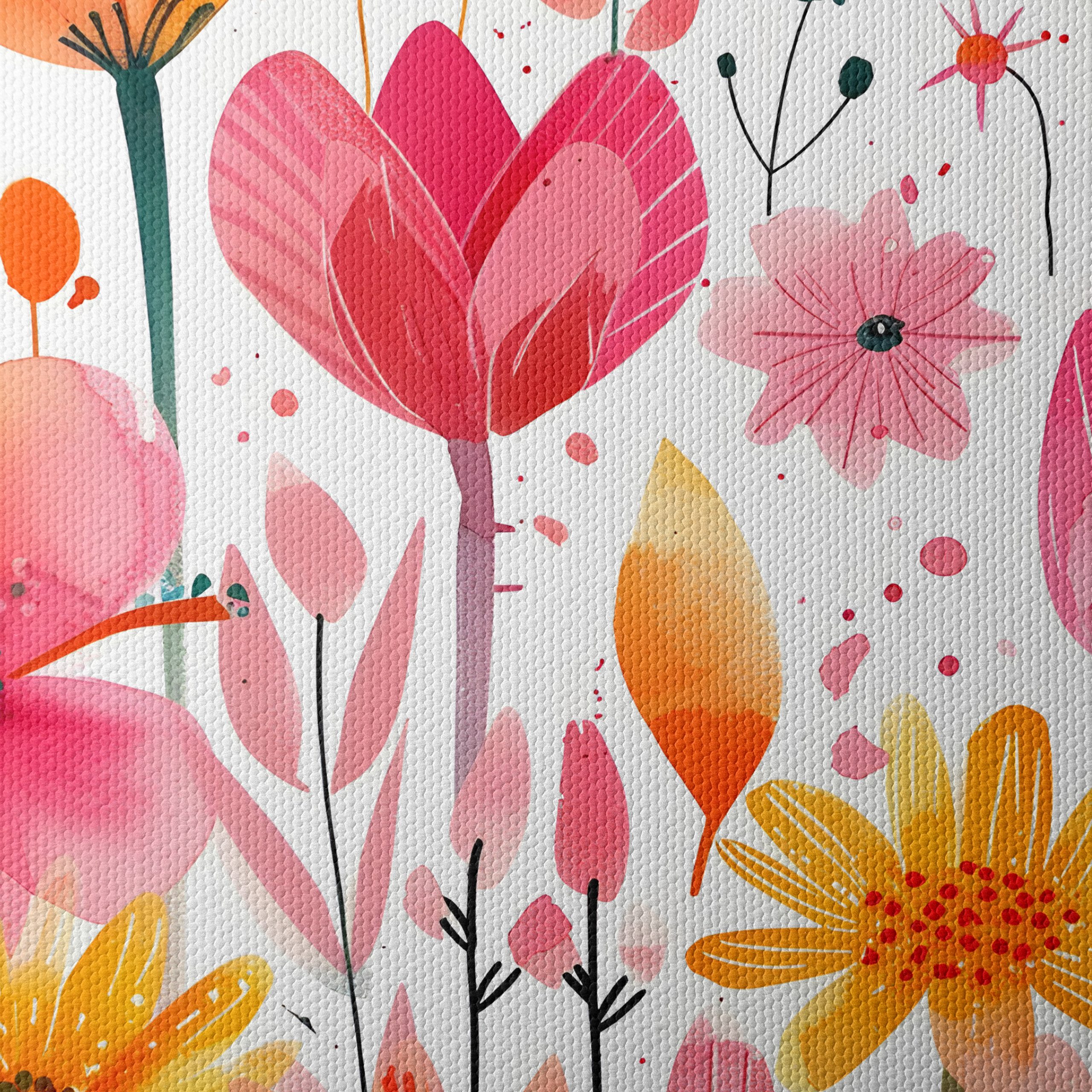 Vibrant Floral Art for Decor - Image 4