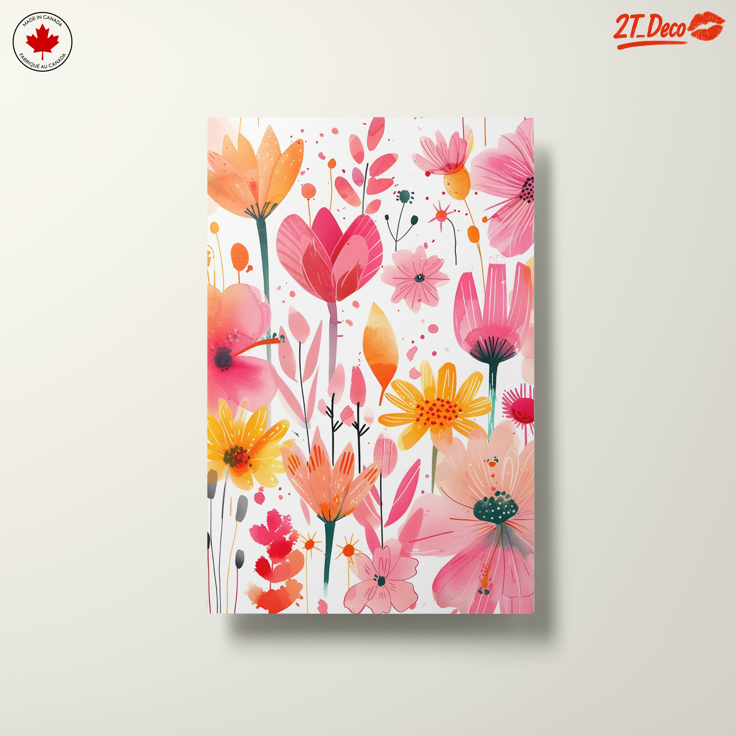 Vibrant Floral Art for Decor - Image 10