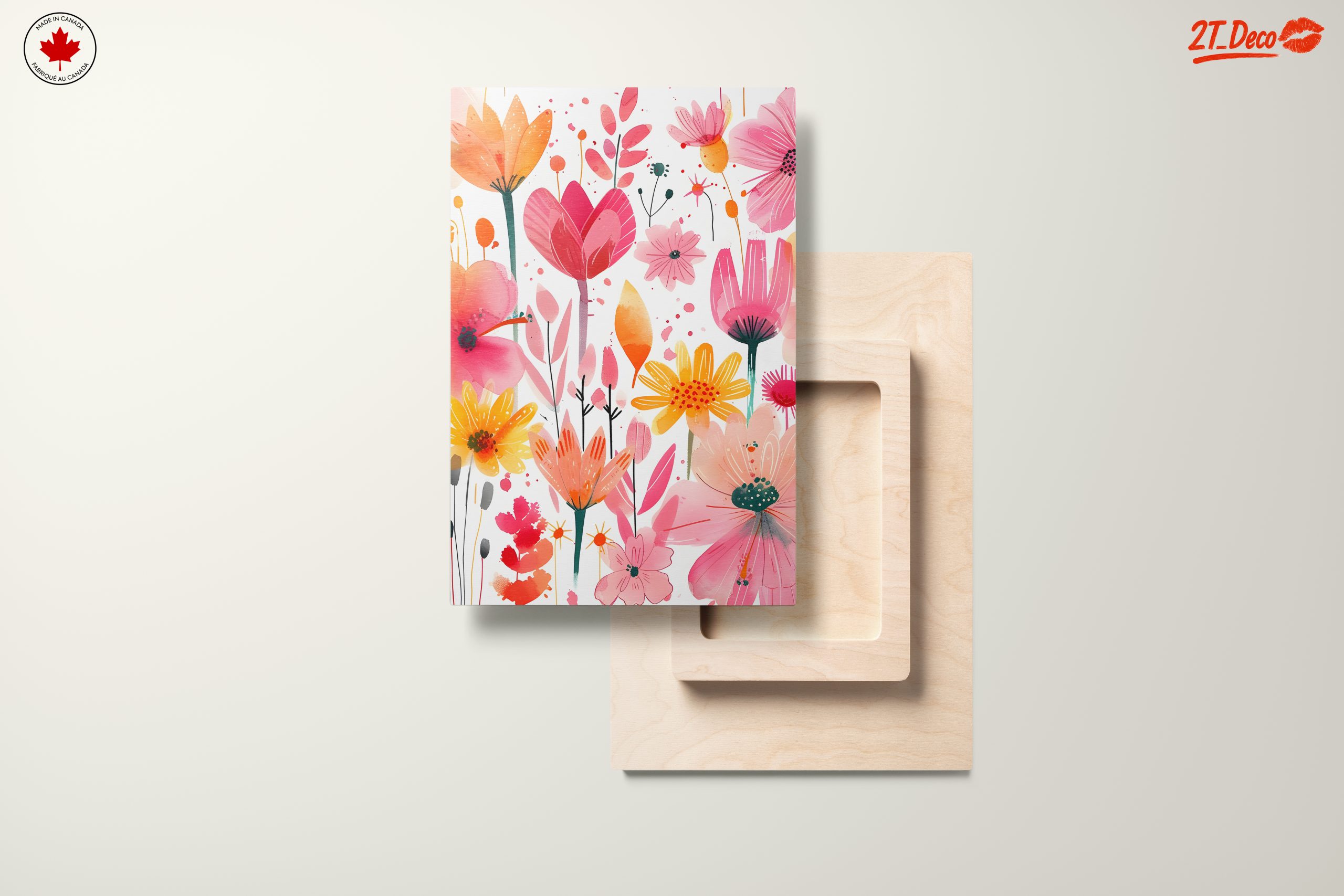 Vibrant Floral Art for Decor - Image 11