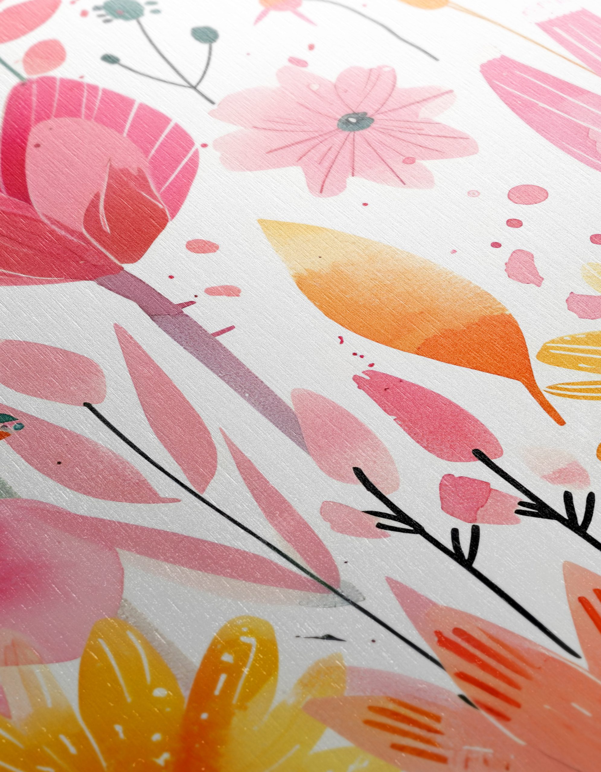 Vibrant Floral Art for Decor - Image 12