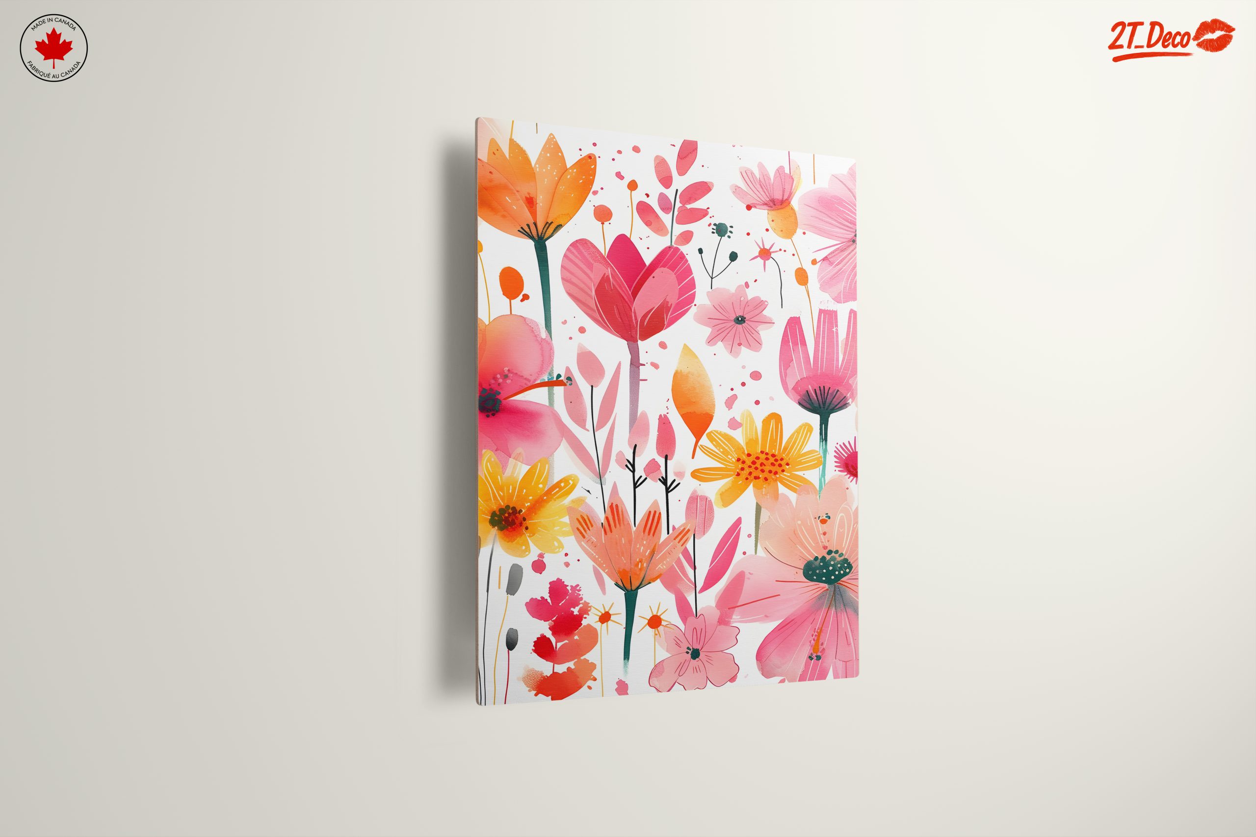 Vibrant Floral Art for Decor - Image 13