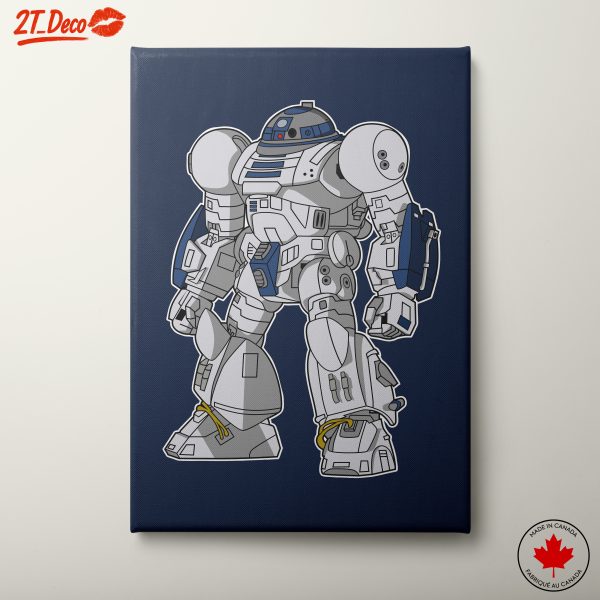 Whimsical Anime Robot Character Art