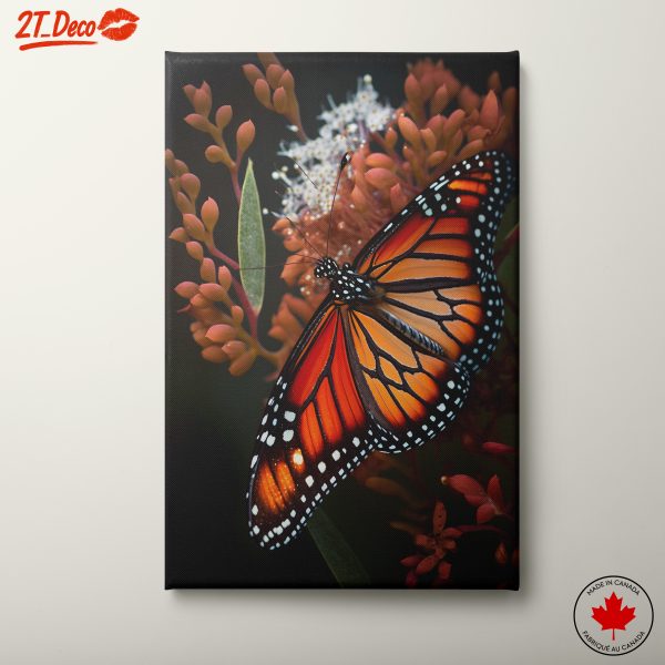 Stunning Monarch Butterfly on Flower
