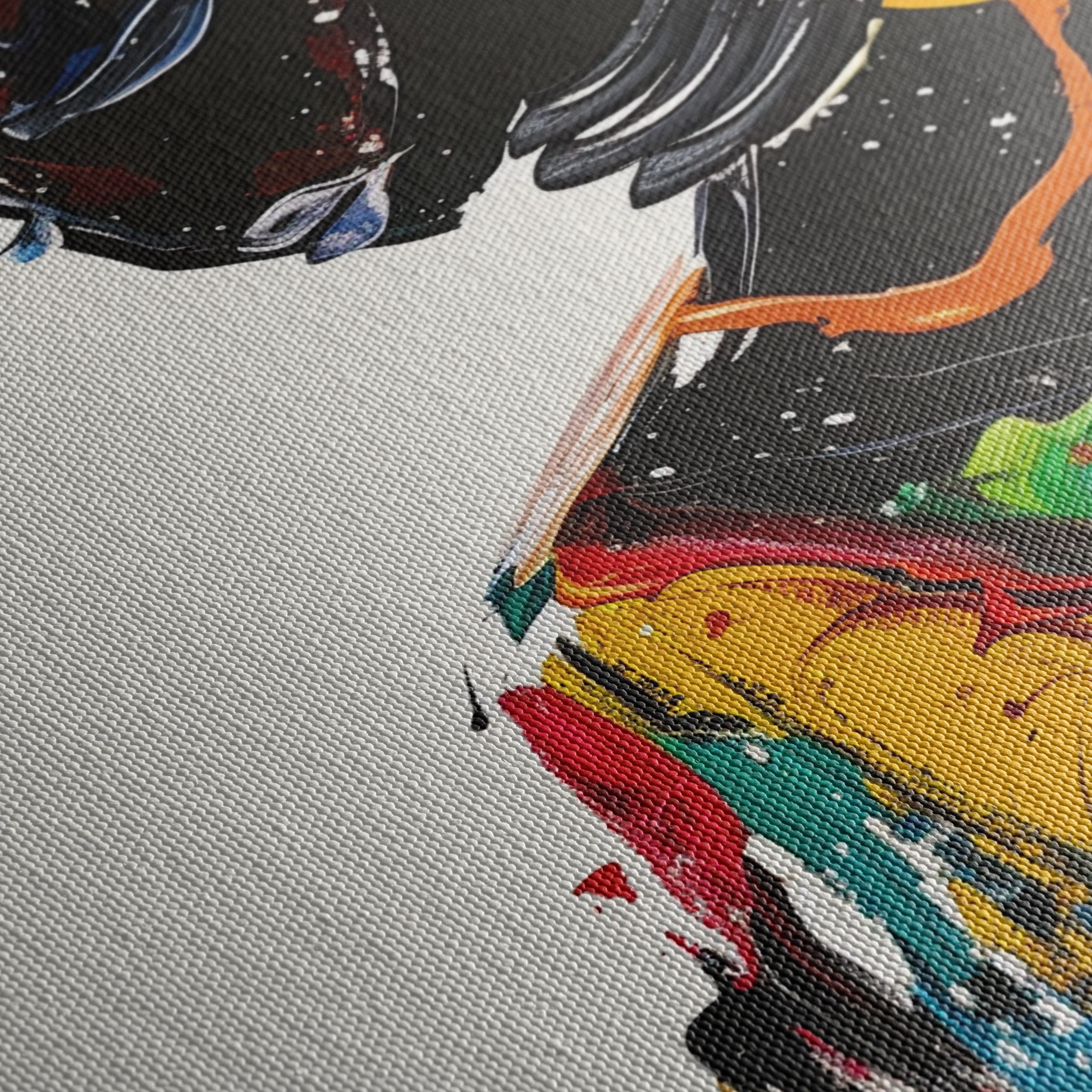 Vibrant Afro Art Portrait 8 - Image 5