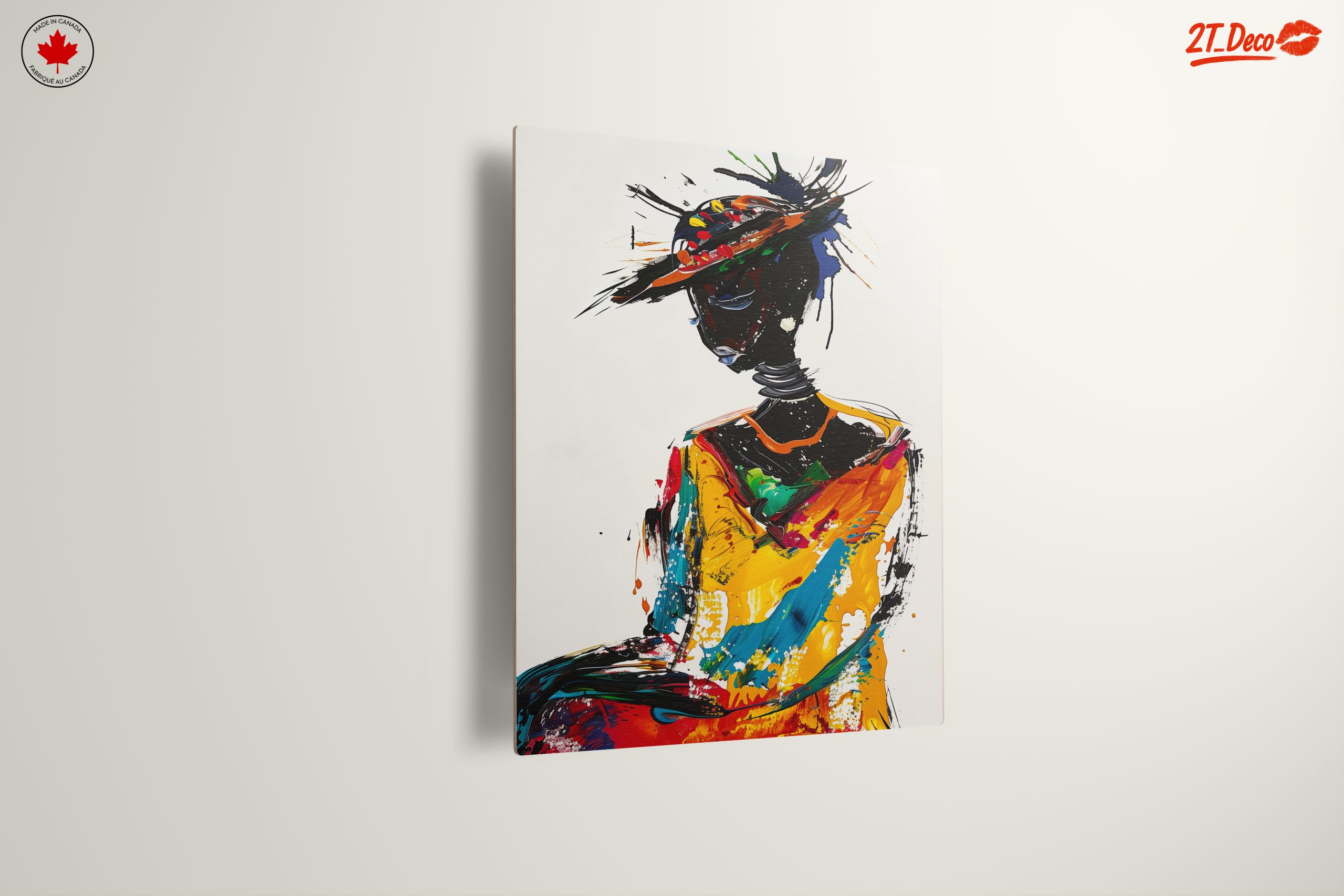 Vibrant Afro Art Portrait 8 - Image 13