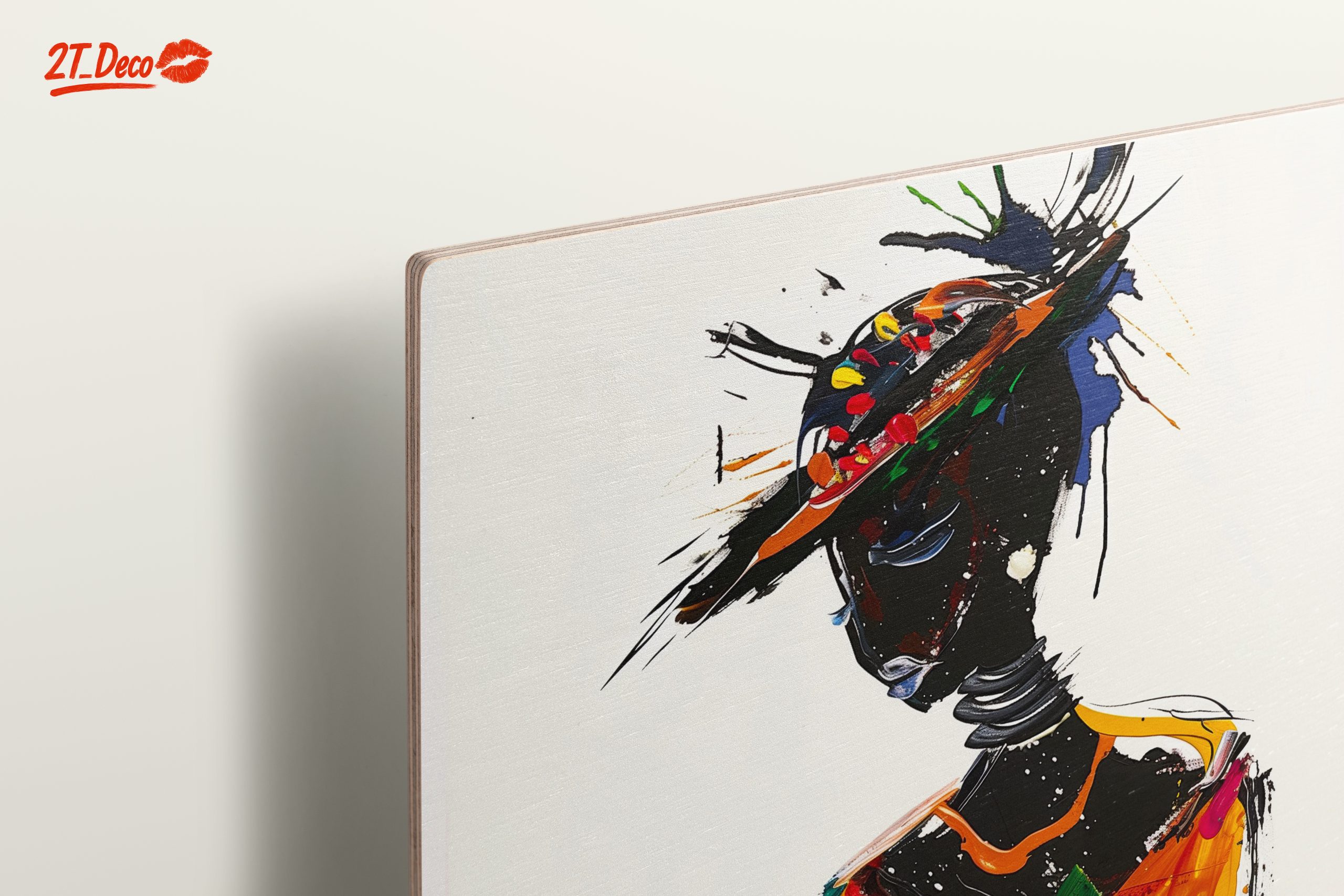 Vibrant Afro Art Portrait 8 - Image 15
