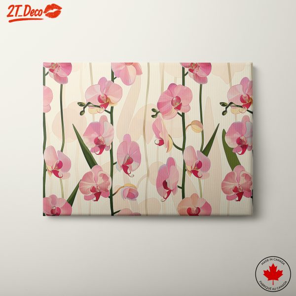 Elegant Orchid Floral Art