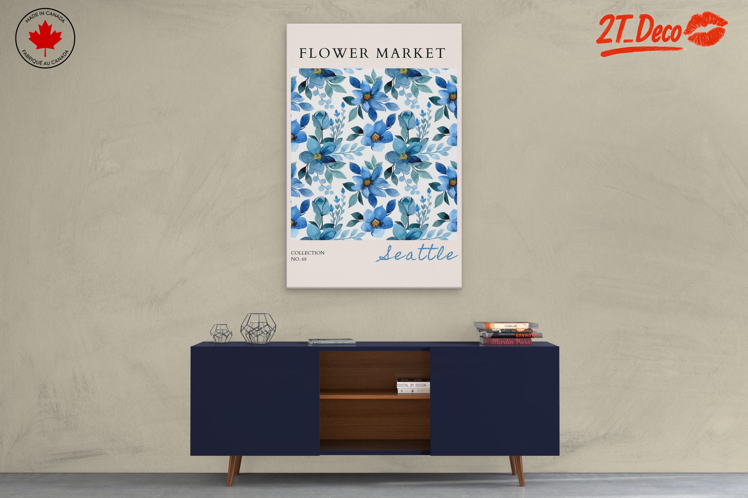 Flower Market Seattle Art - Image 3
