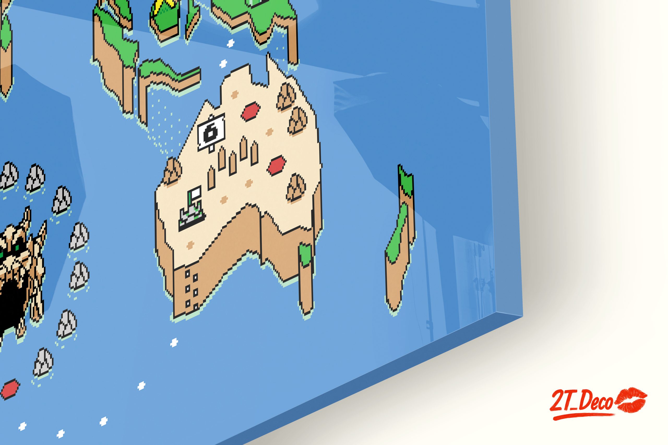 Super Mario World Map Art - Image 9