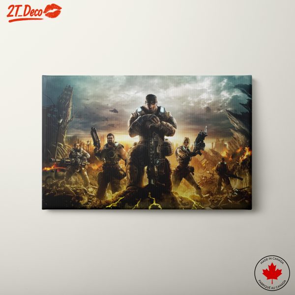 Gears of War Character Art in Action
