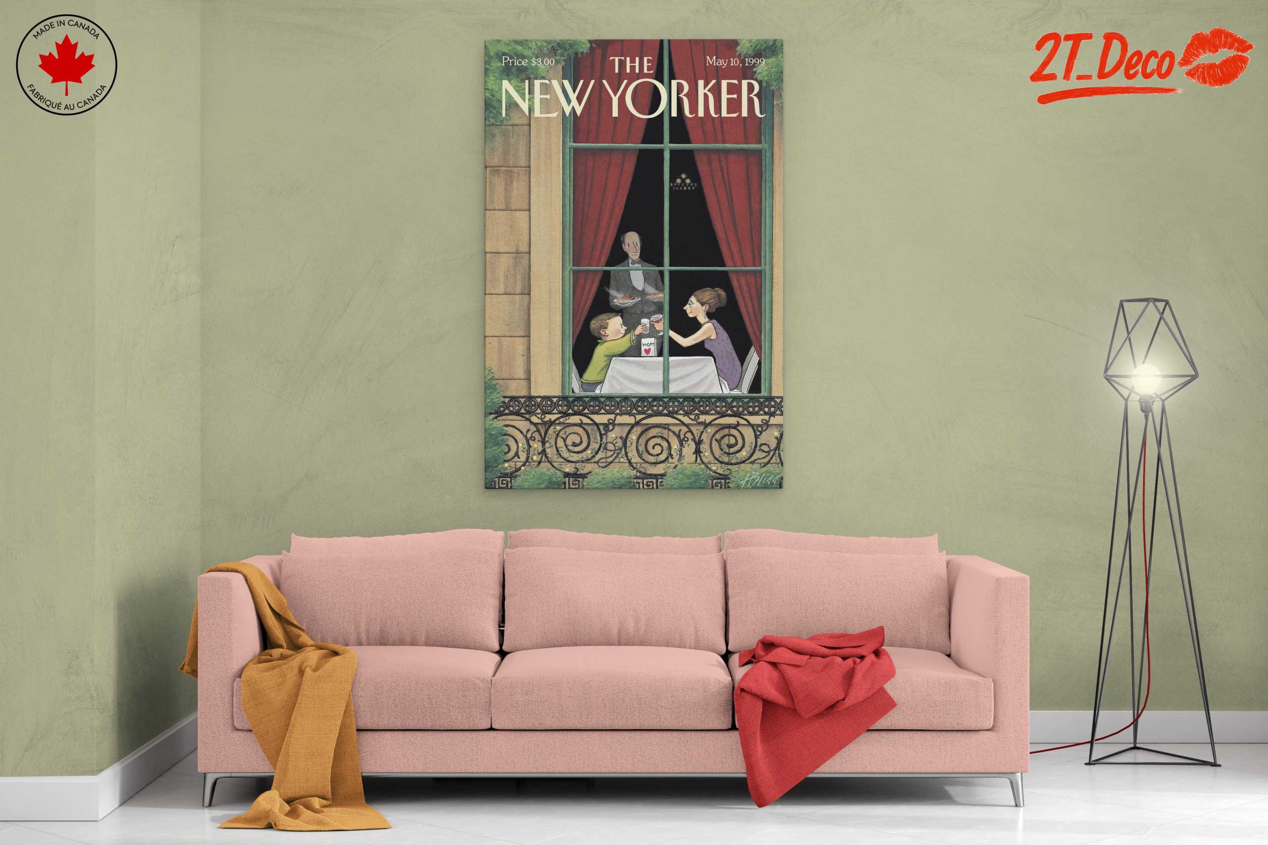 Charming New Yorker Magazine Art - Image 2