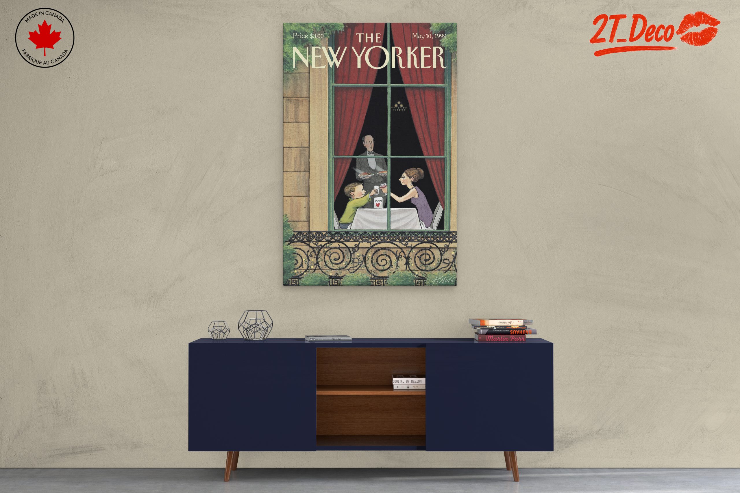 Charming New Yorker Magazine Art - Image 3
