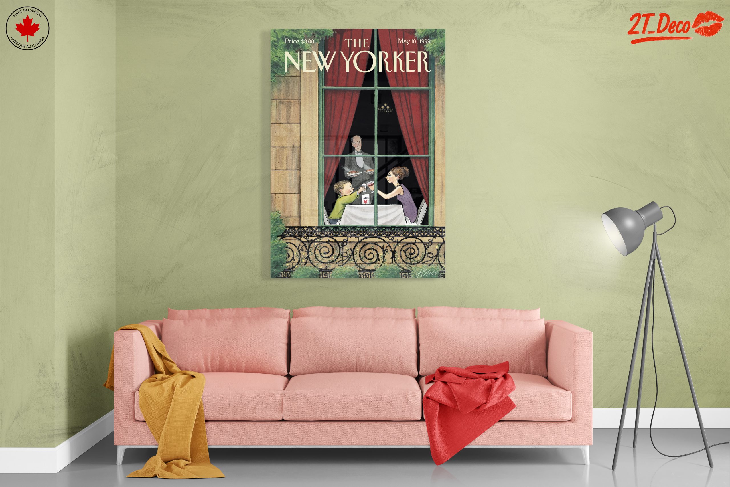 Charming New Yorker Magazine Art - Image 7