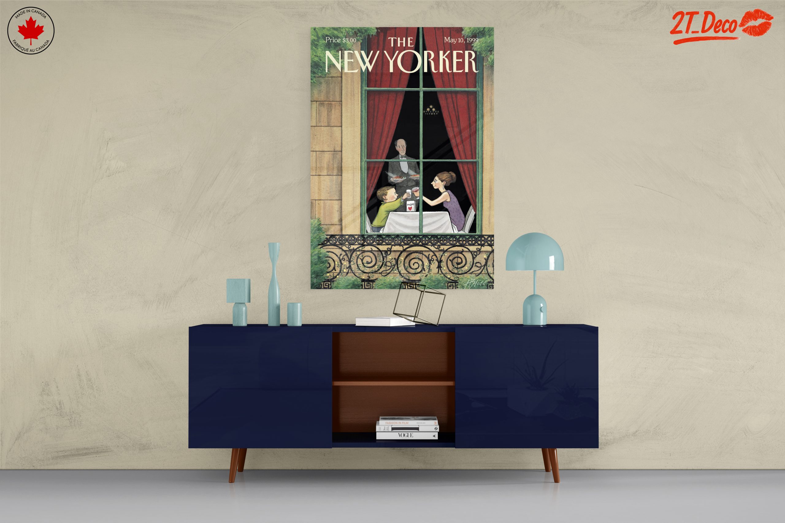 Charming New Yorker Magazine Art - Image 8