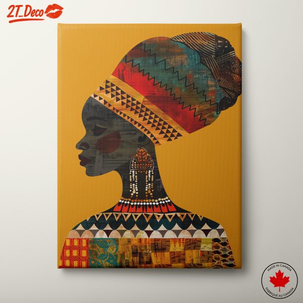 Stylized Afro-Centric Wall Art