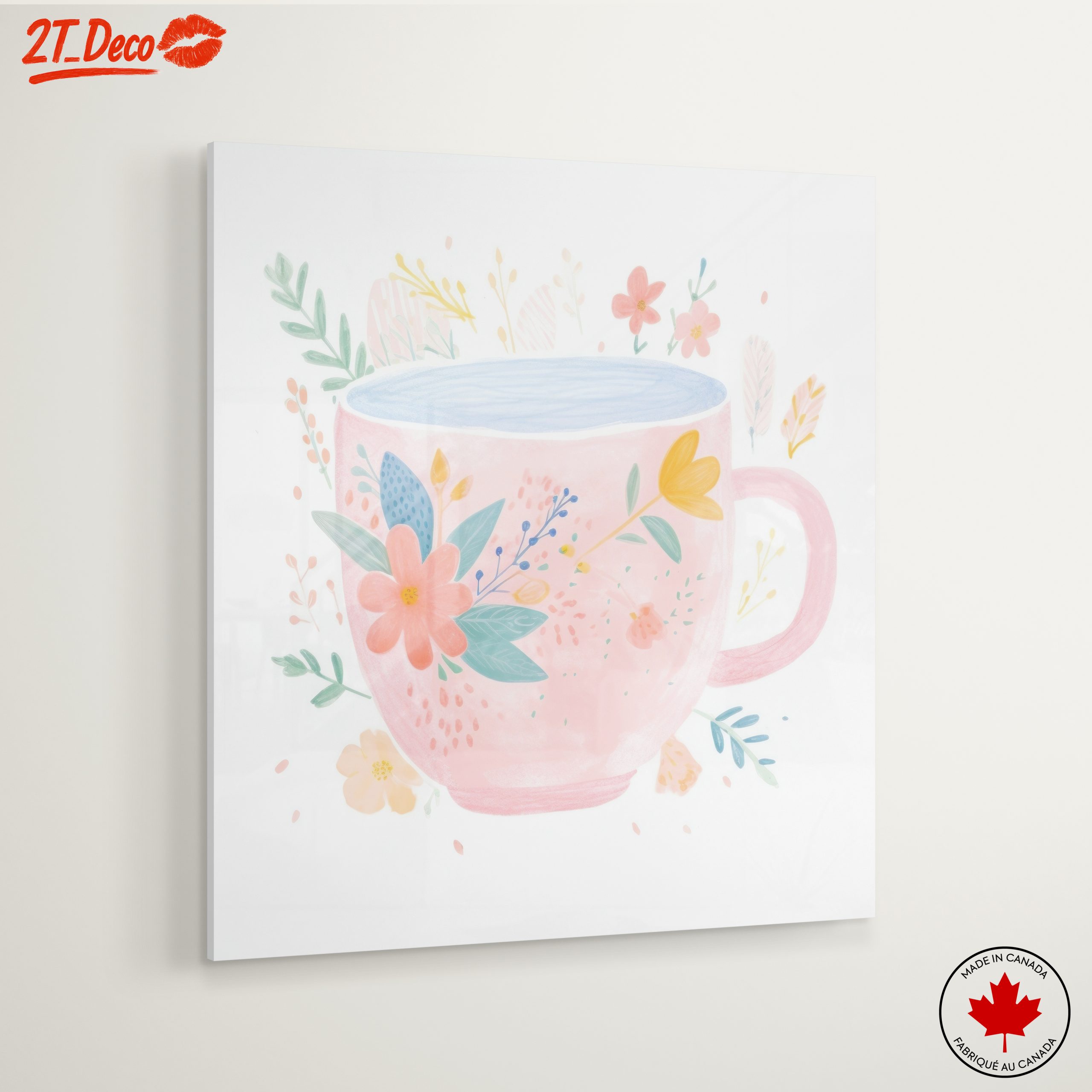 Delicate Floral Still Life Artwork - Image 6