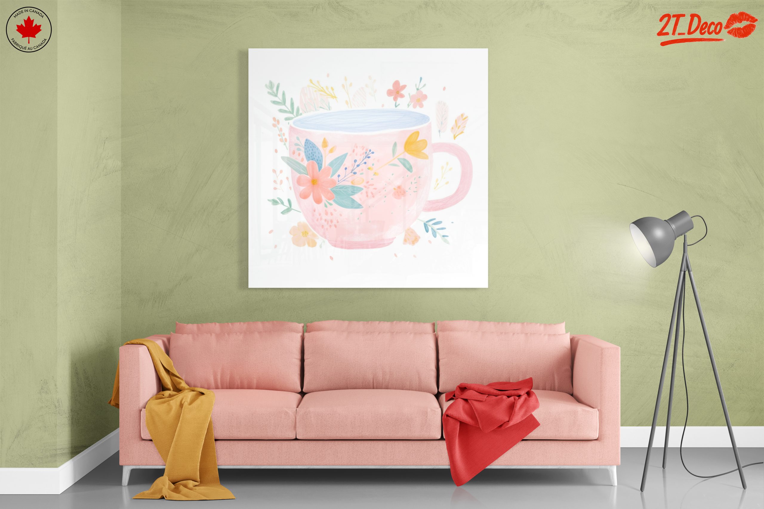Delicate Floral Still Life Artwork - Image 7