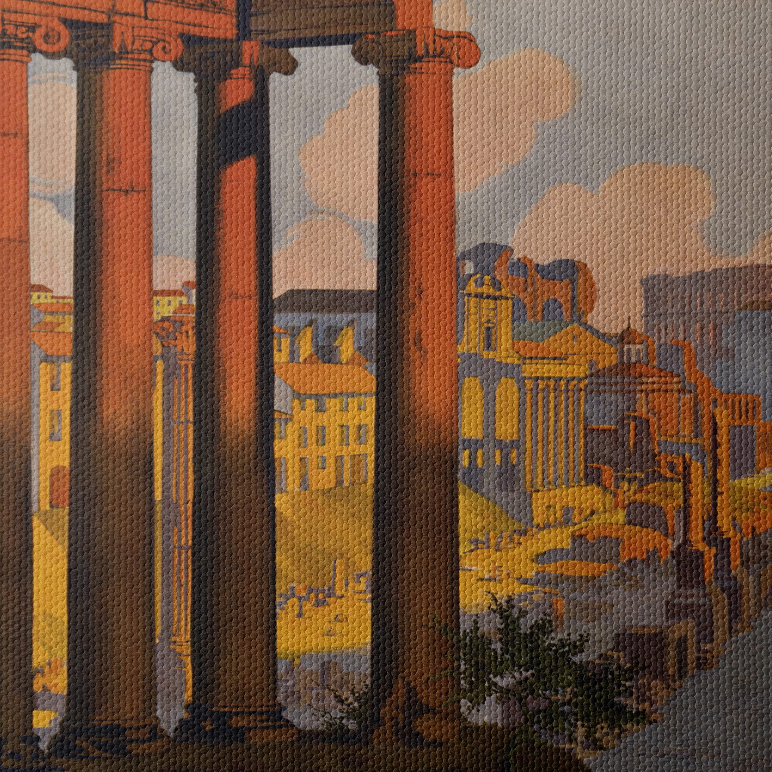 Vintage Travel Poster of Rome Landscape - Image 4