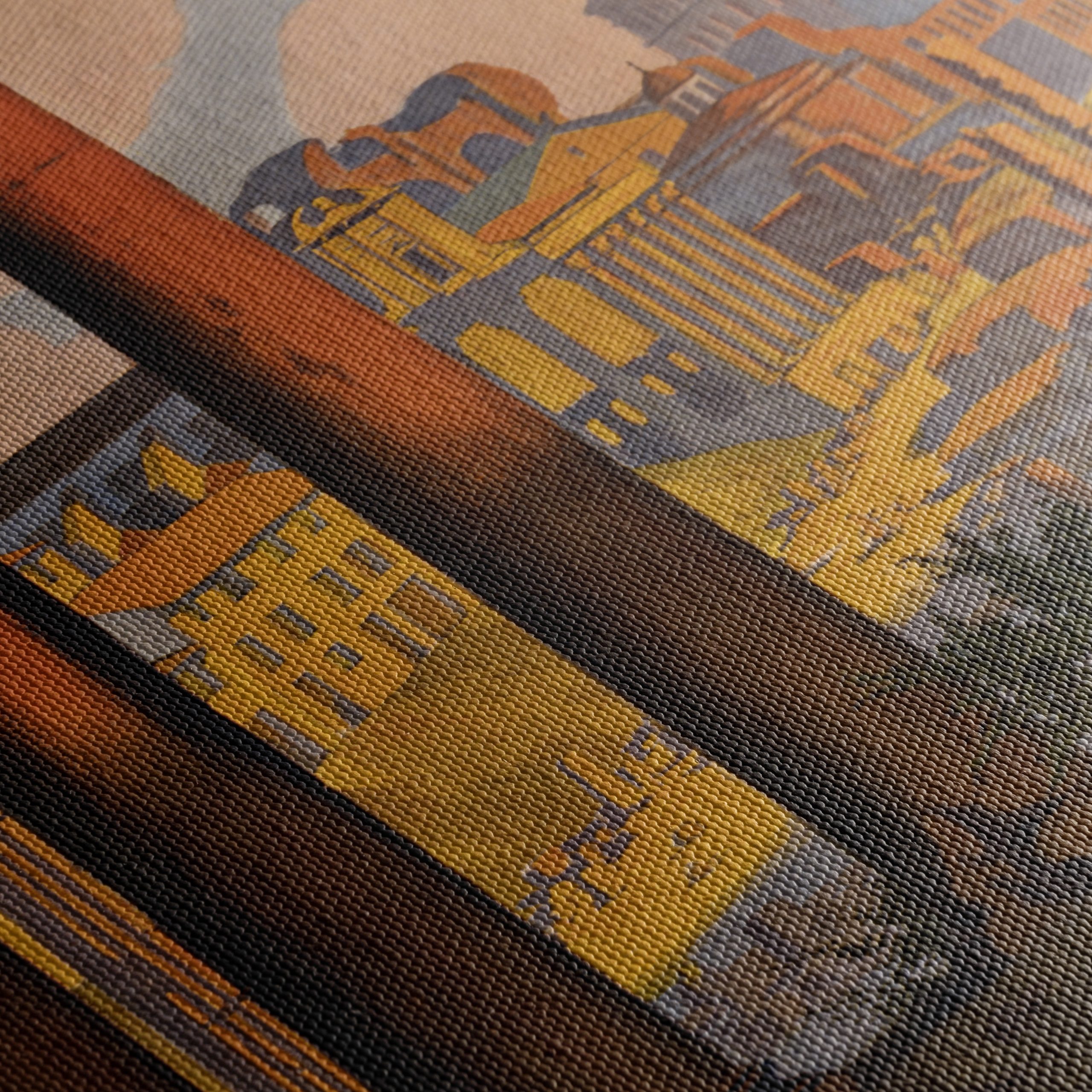 Vintage Travel Poster of Rome Landscape - Image 5