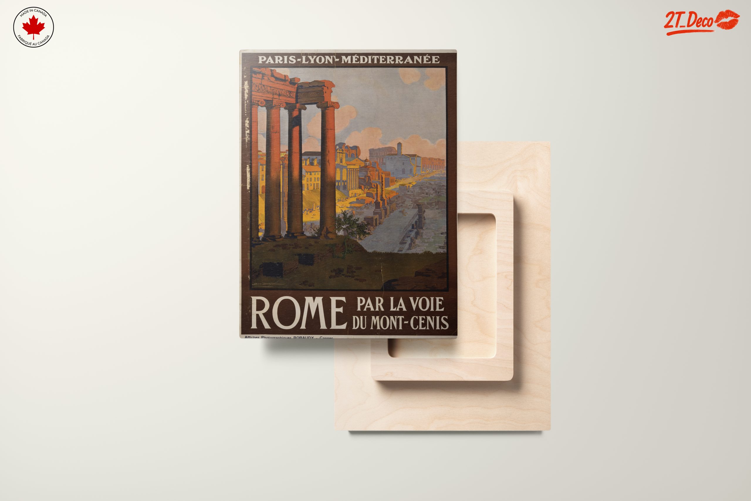 Vintage Travel Poster of Rome Landscape - Image 11