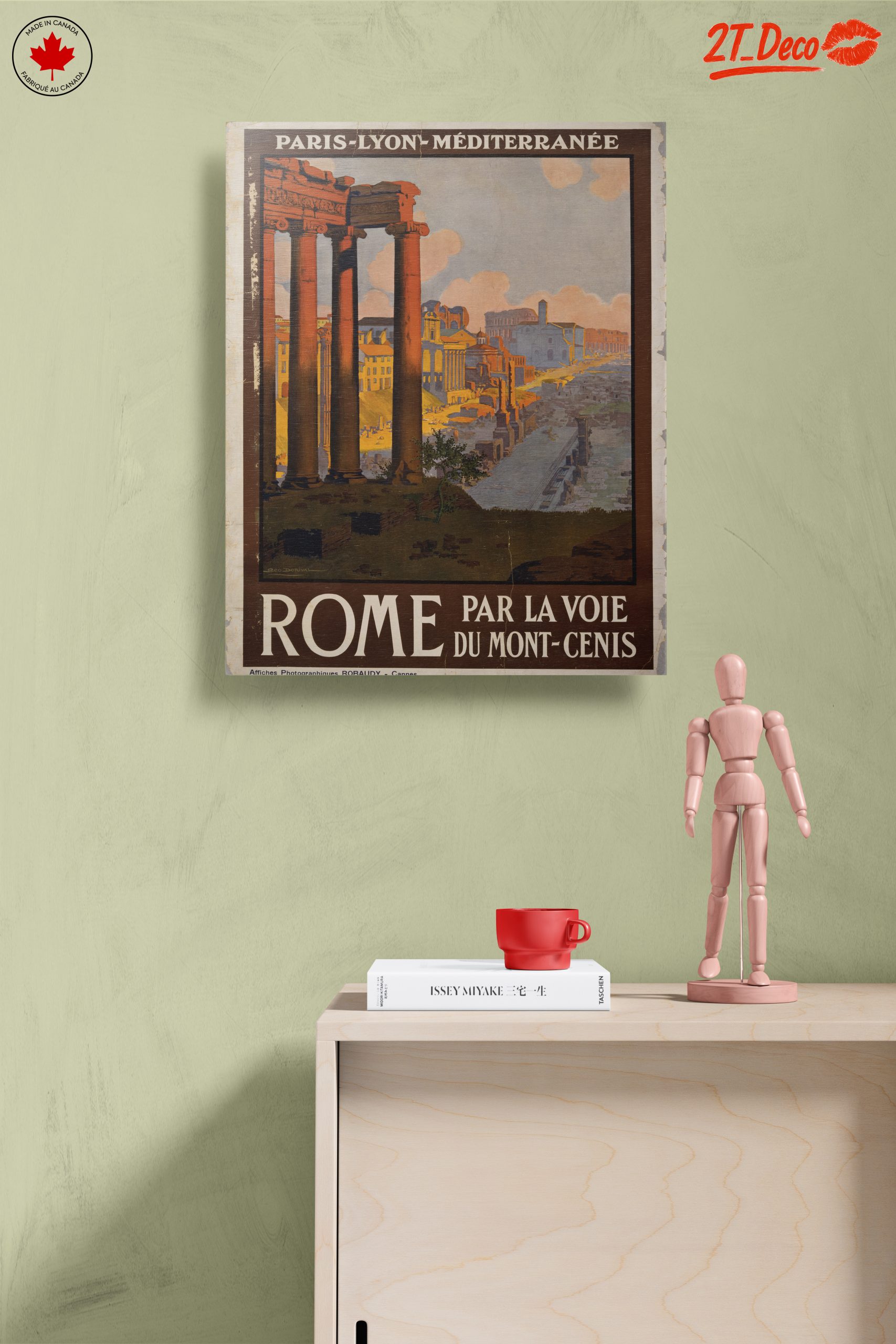 Vintage Travel Poster of Rome Landscape - Image 14